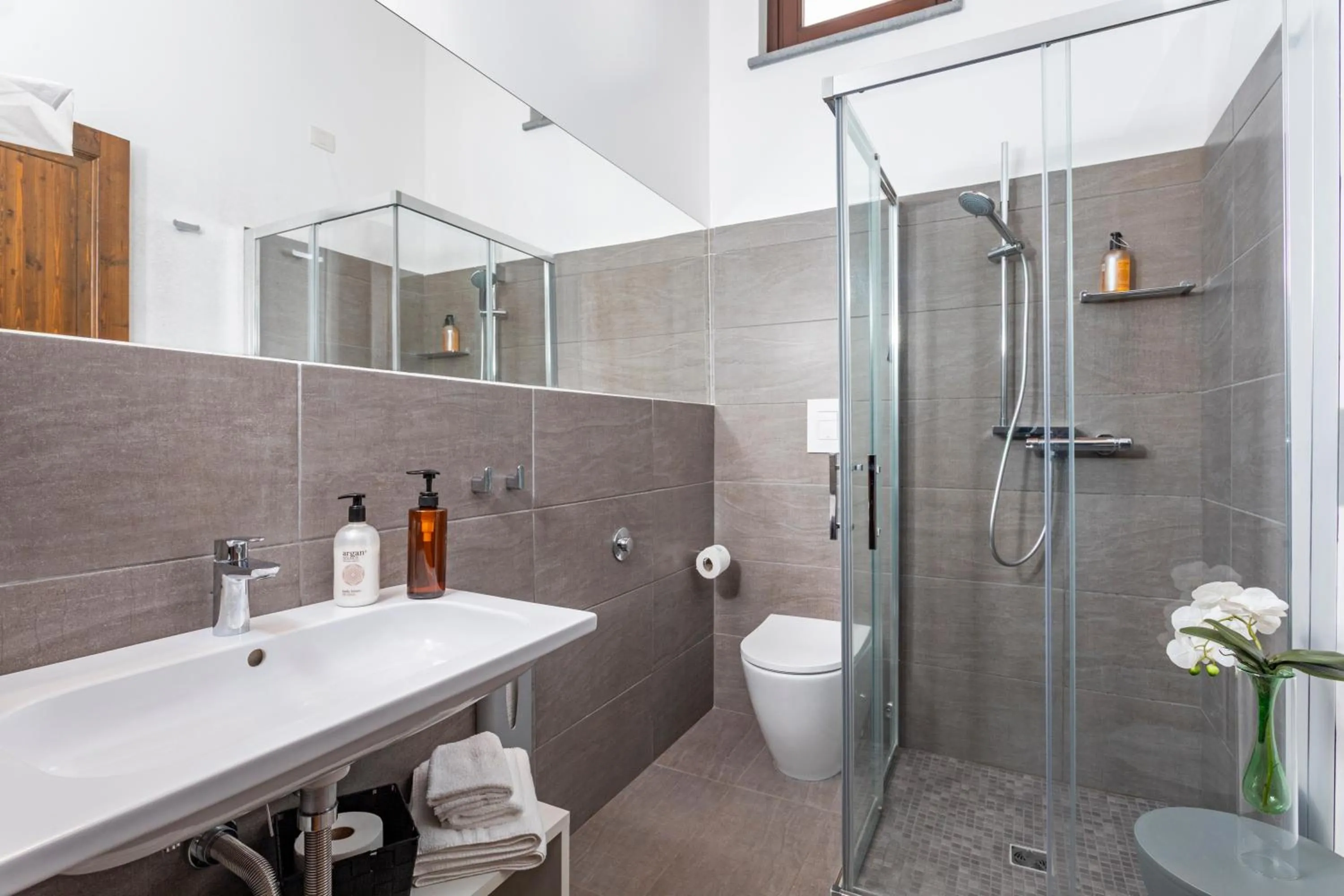 Bathroom in Feudogrande Bio Relais Hotel