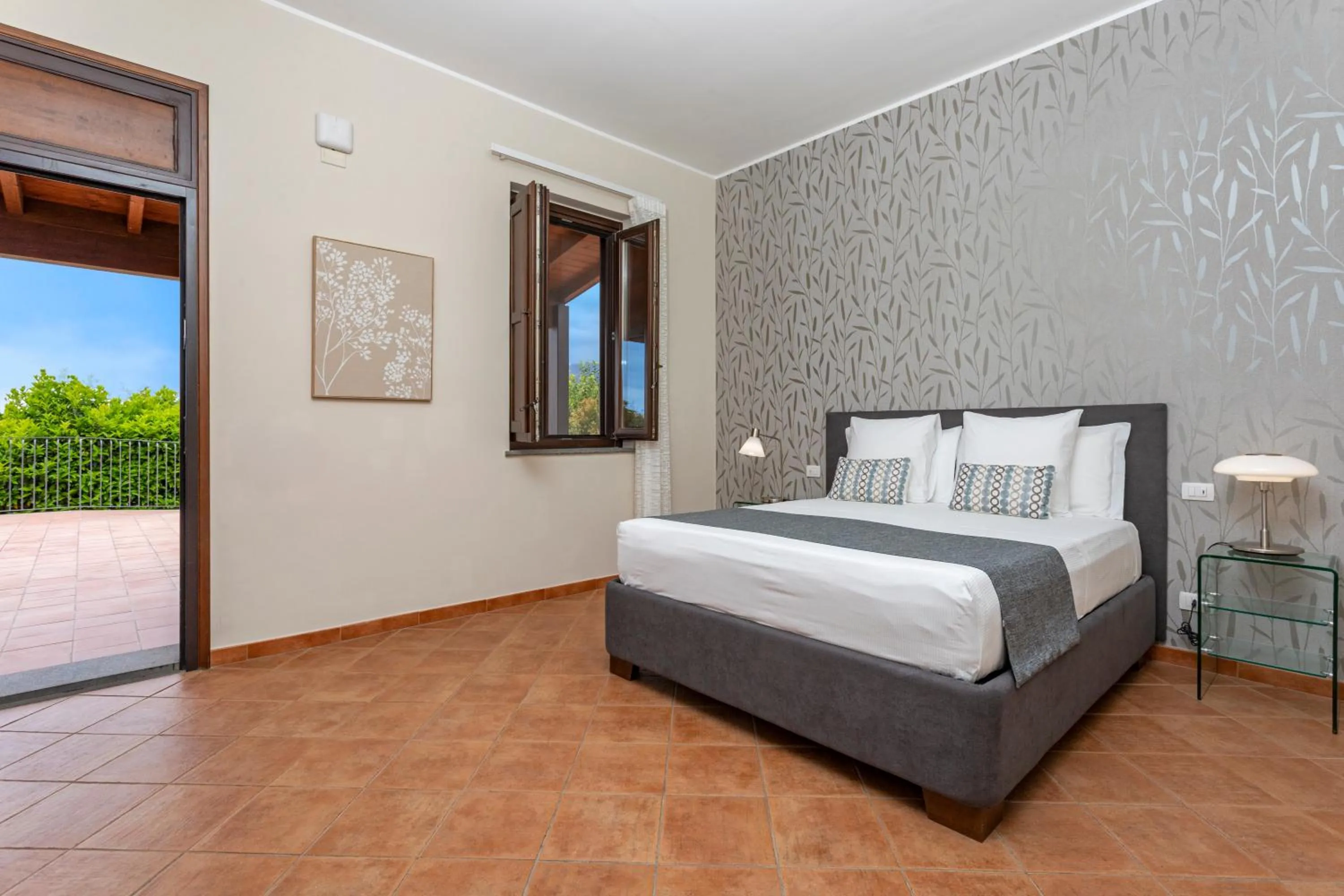 Bedroom, Bed in Feudogrande Bio Relais Hotel