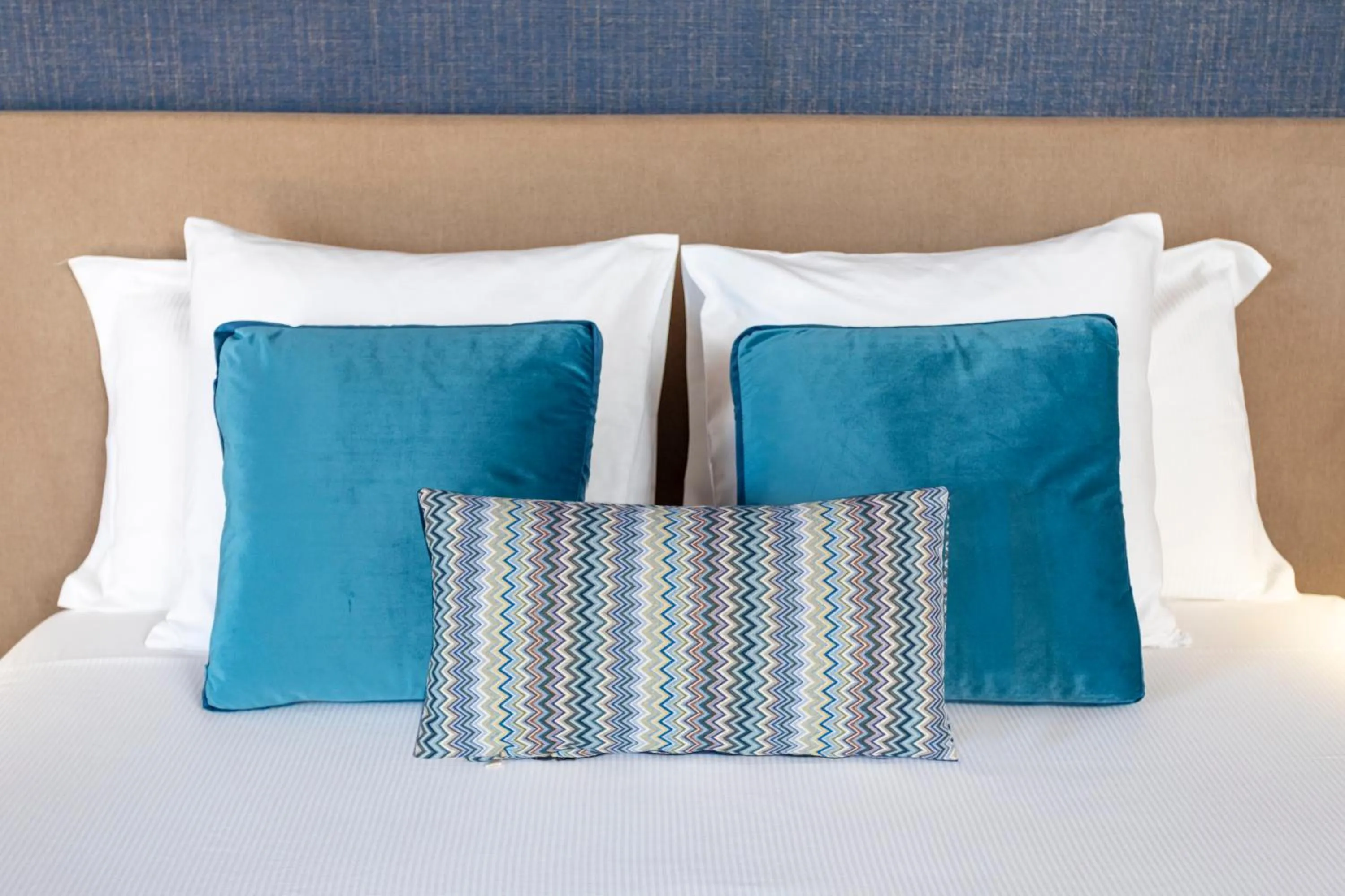 Bed in Feudogrande Bio Relais Hotel