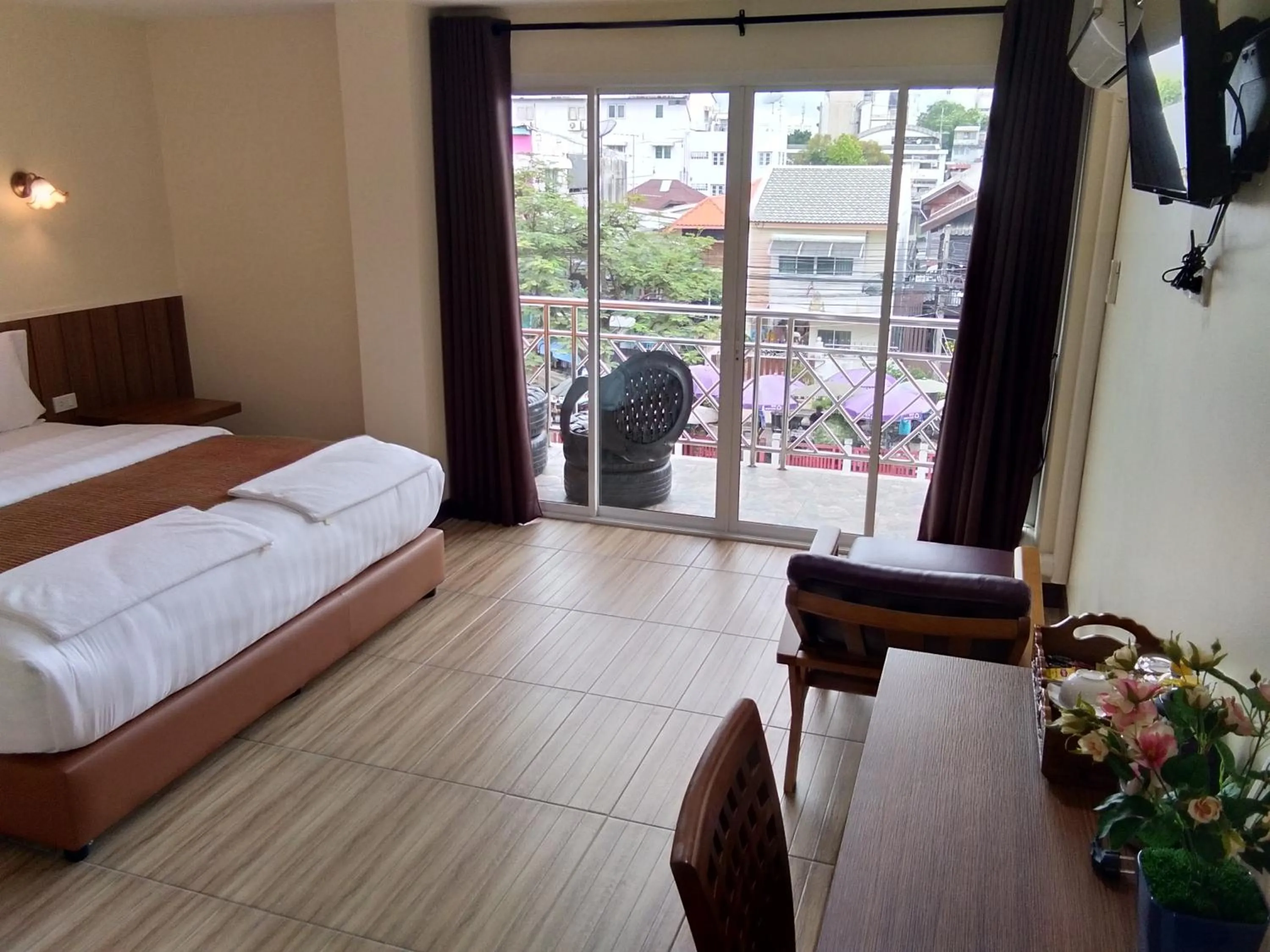 Bed in Baan Wanchart