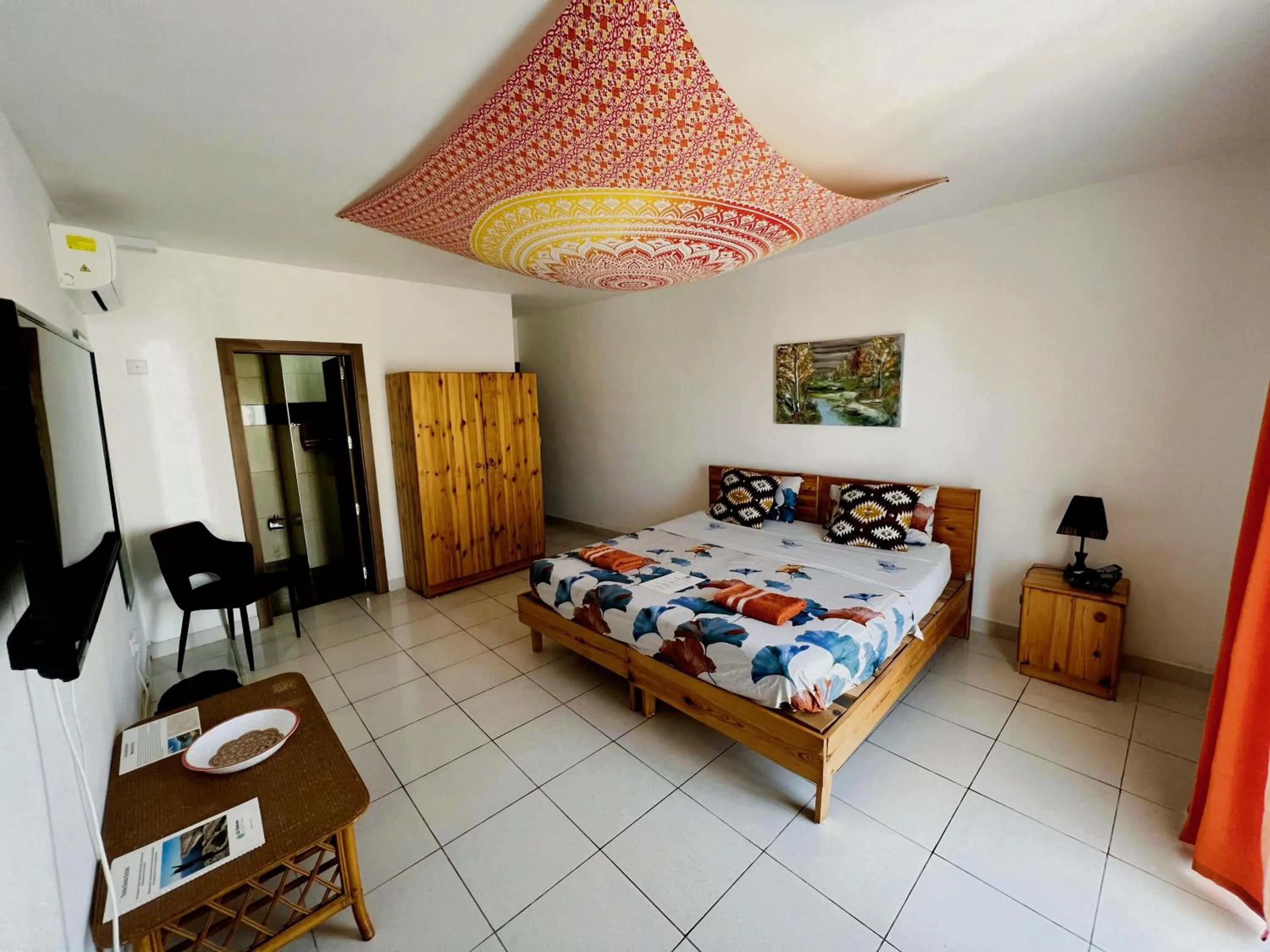 Bed in All Nations Holiday Home