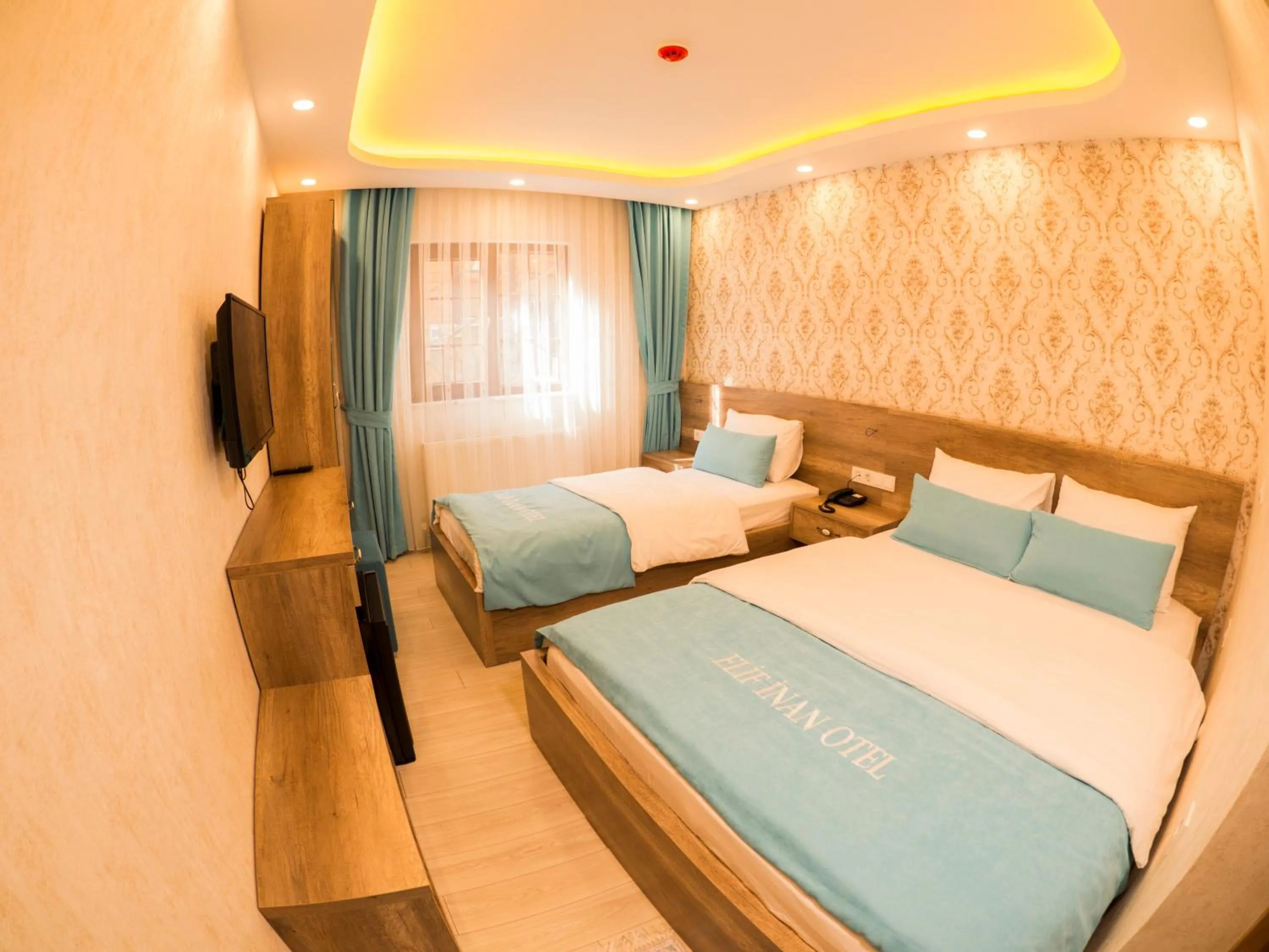 Photo of the whole room, Bed in Elif Inan Hotel