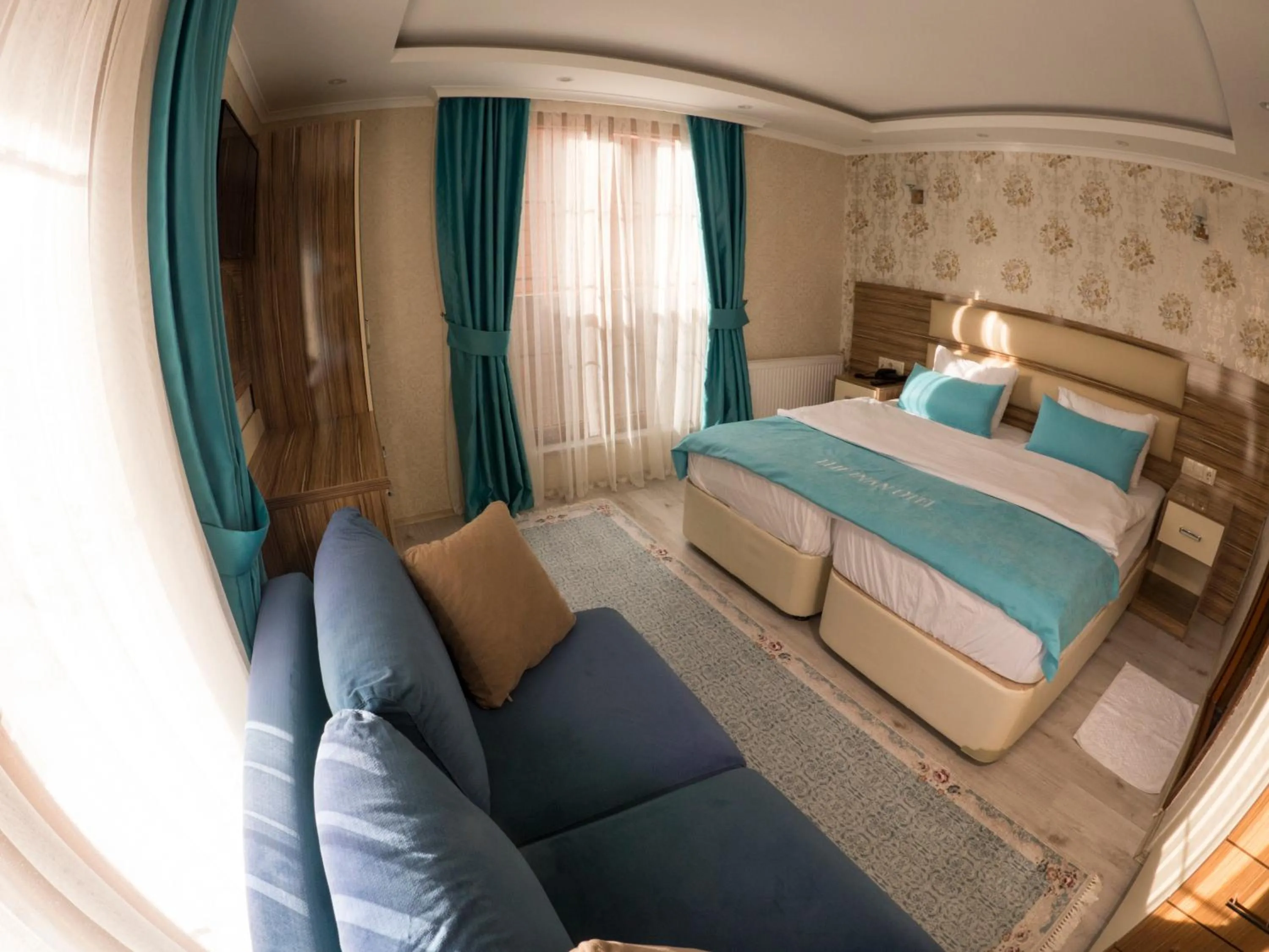 Bed in Elif Inan Hotel