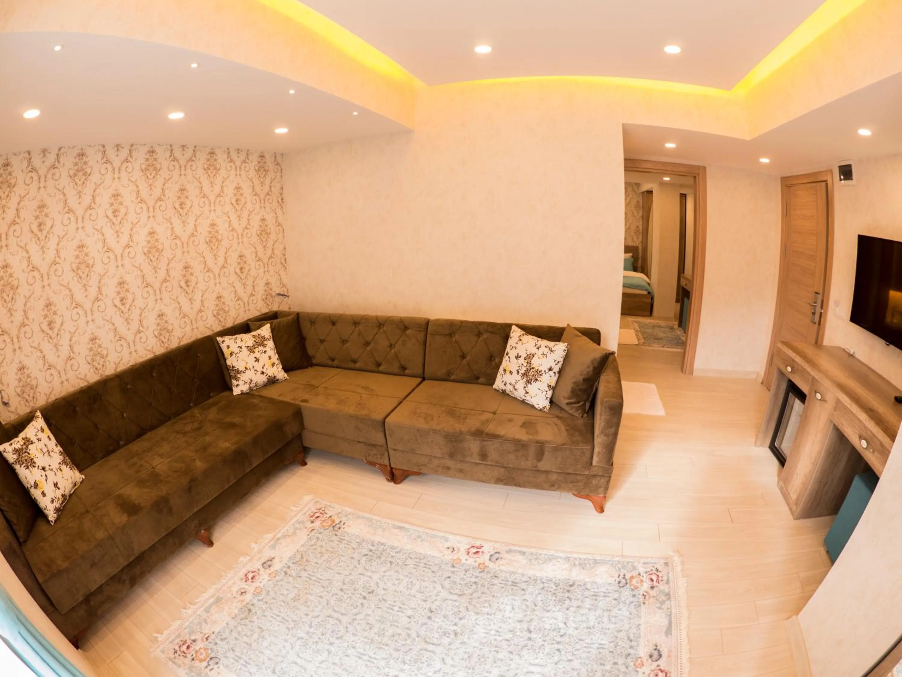 Living room in Elif Inan Hotel
