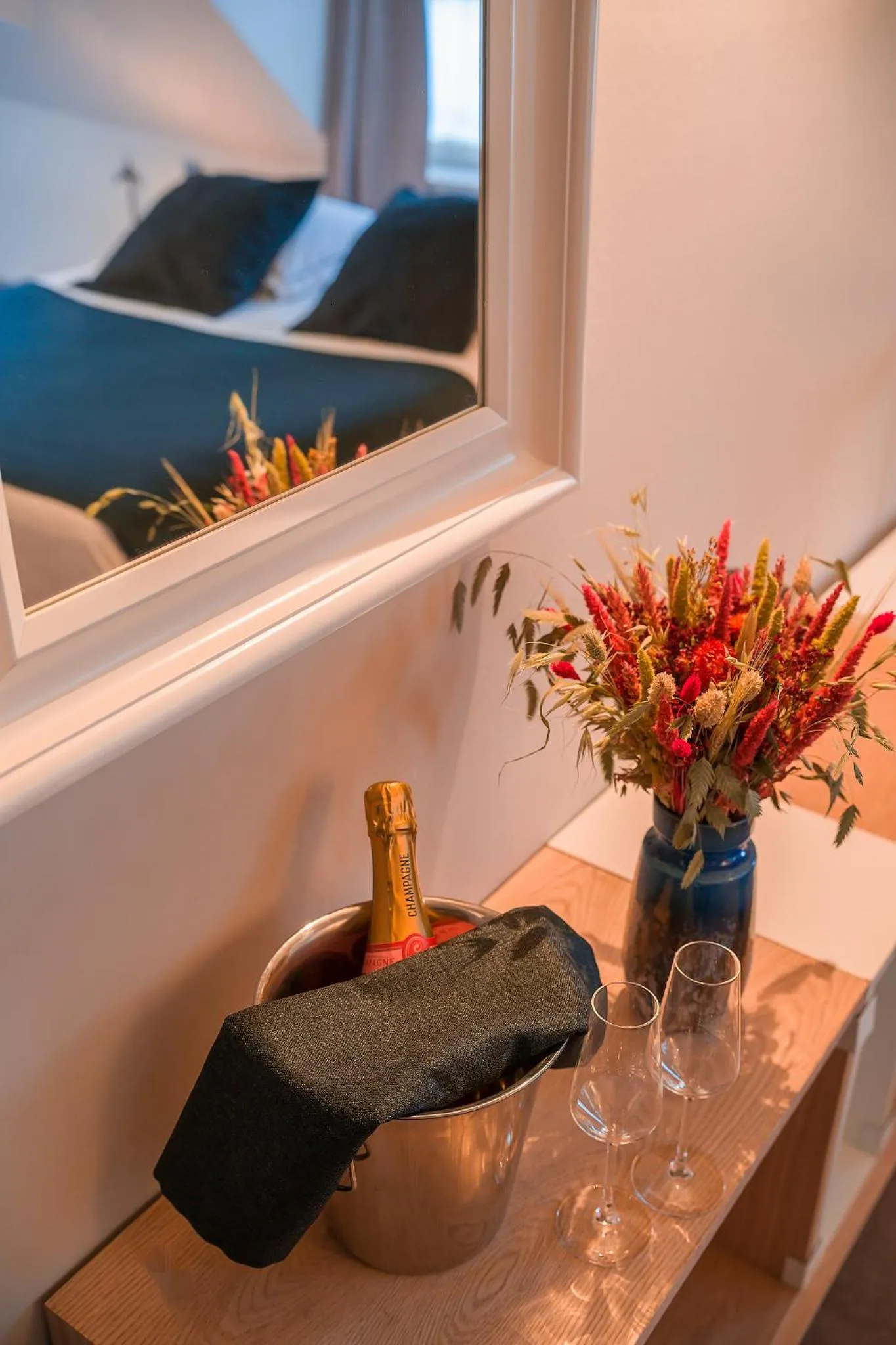 Bedroom in Hotel Neuvice