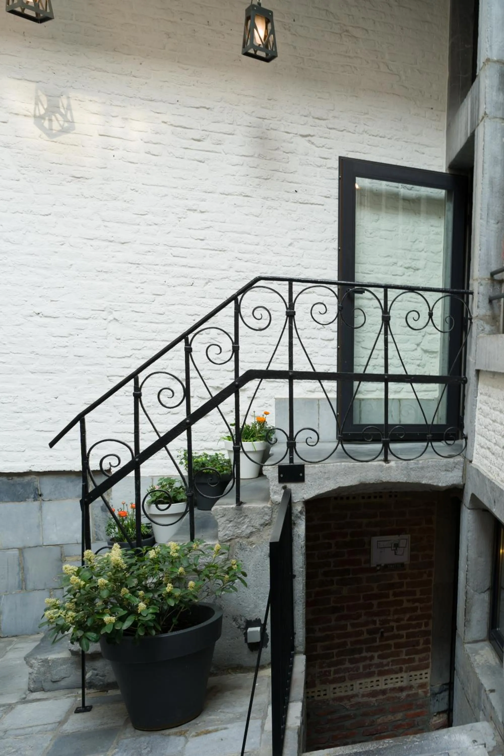 Patio in Hotel Neuvice