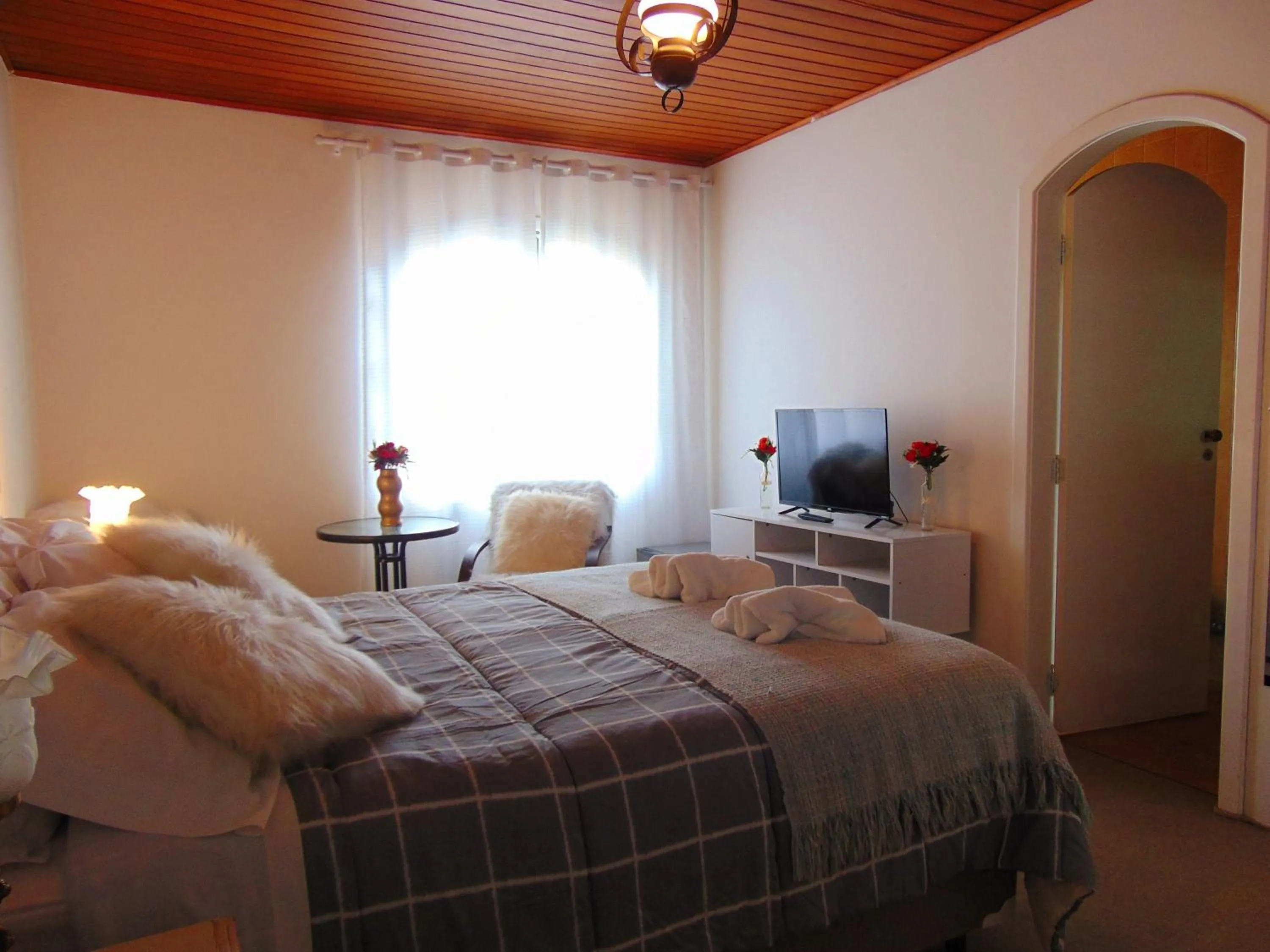 Bedroom, Bed in Pousada Village Por do Sol by Concavus