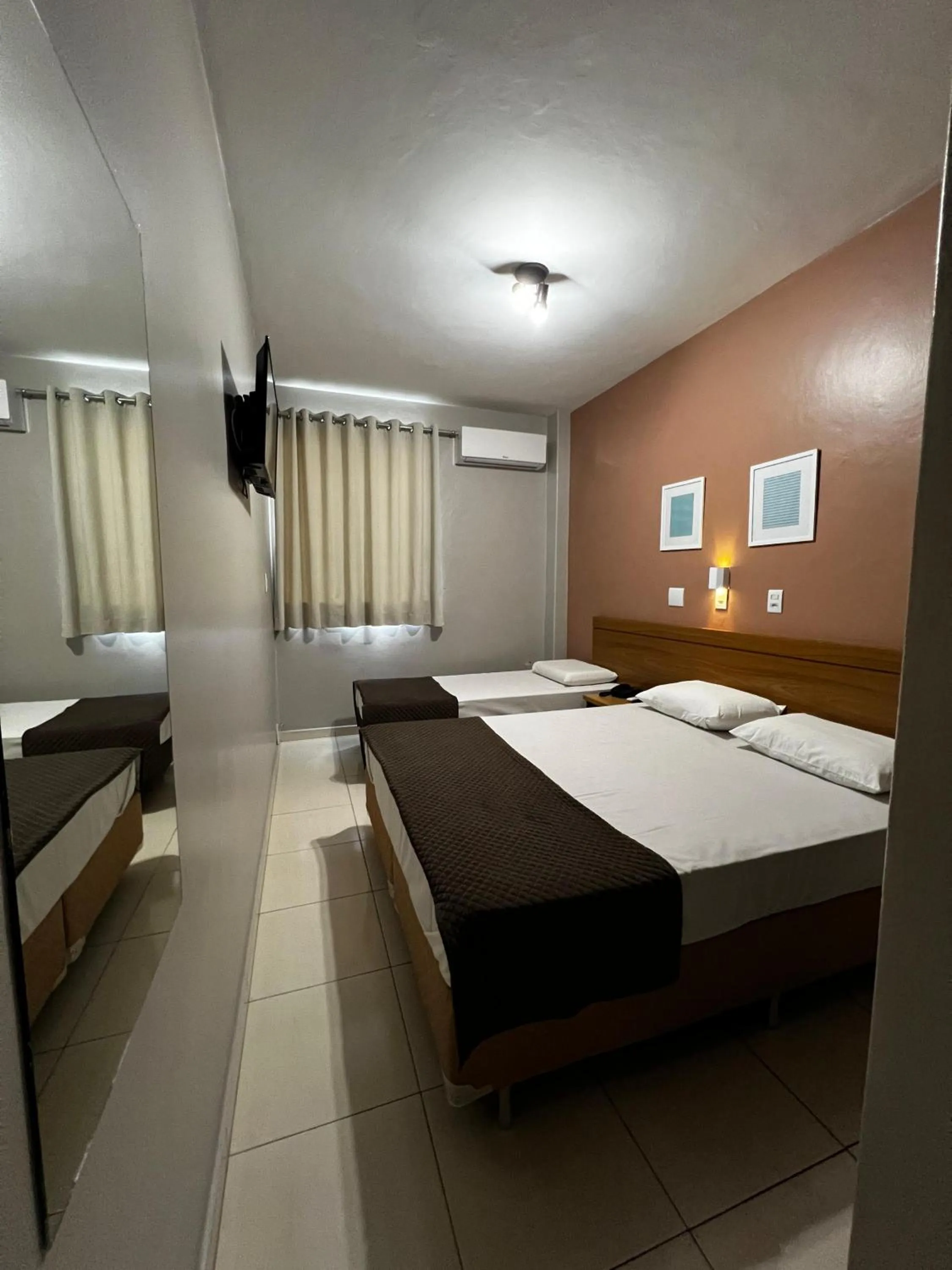 Bed in Hotel Astória Maringá