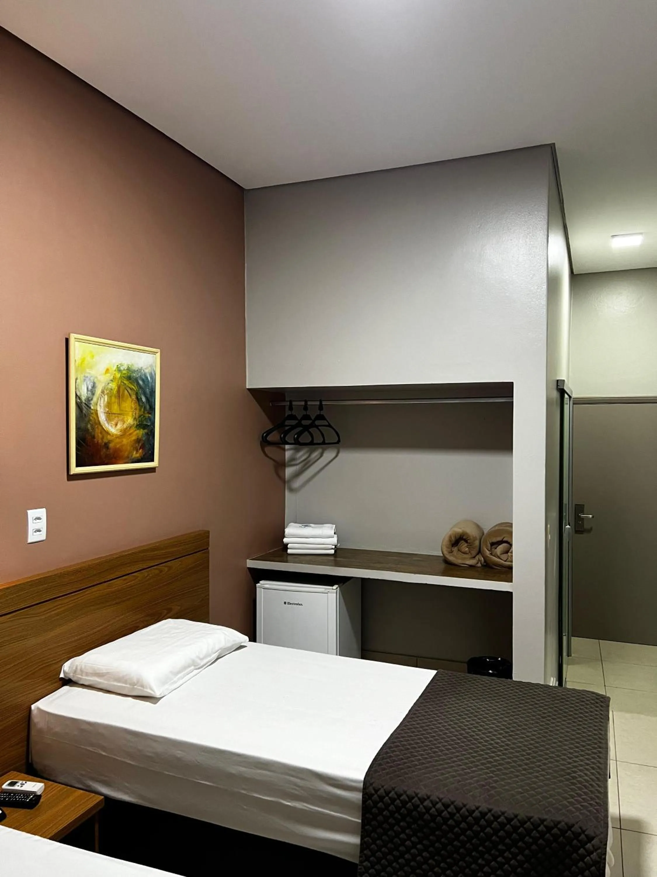 Bed in Hotel Astória Maringá