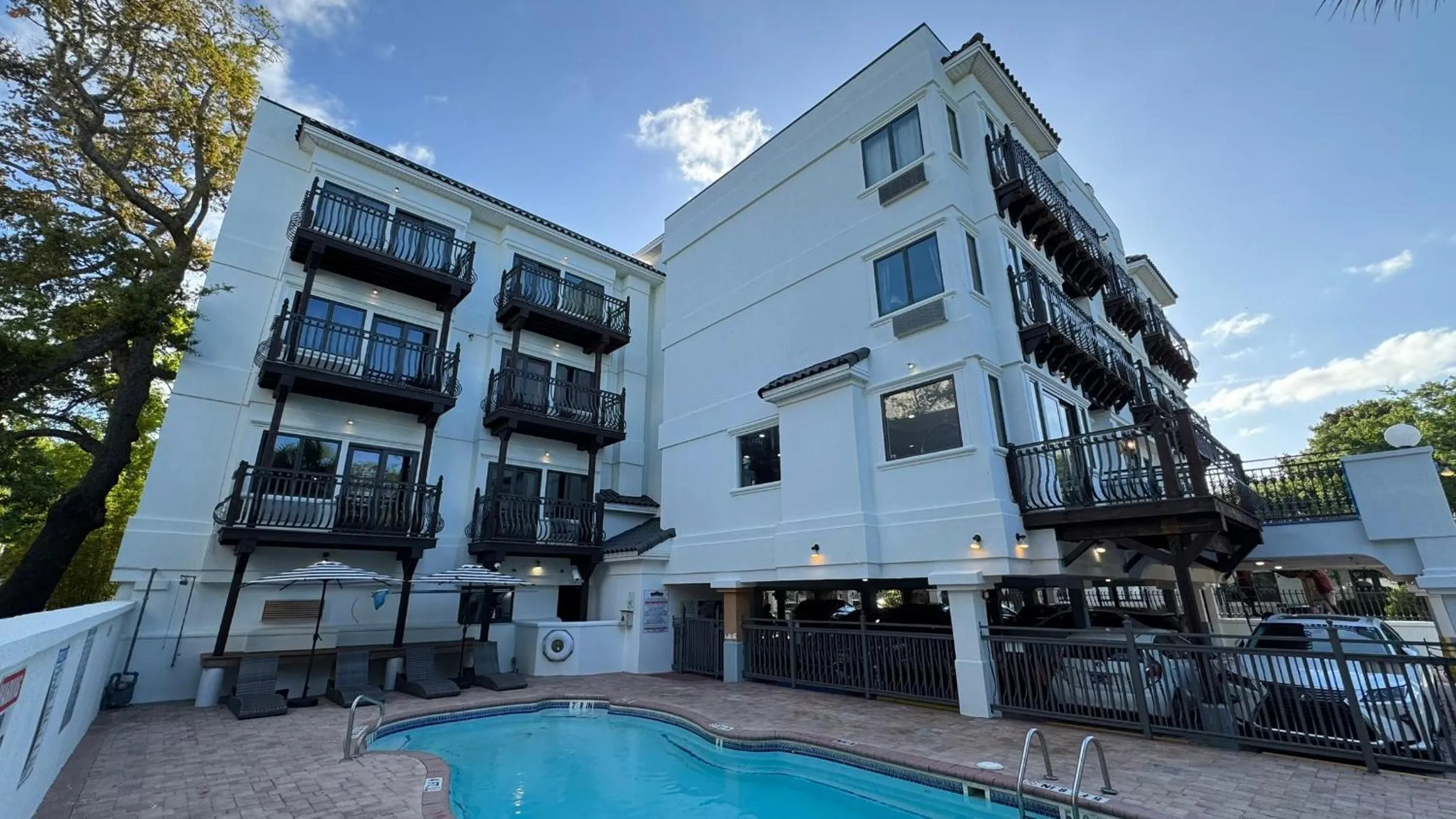 Property building in Ocean Inn & Suites