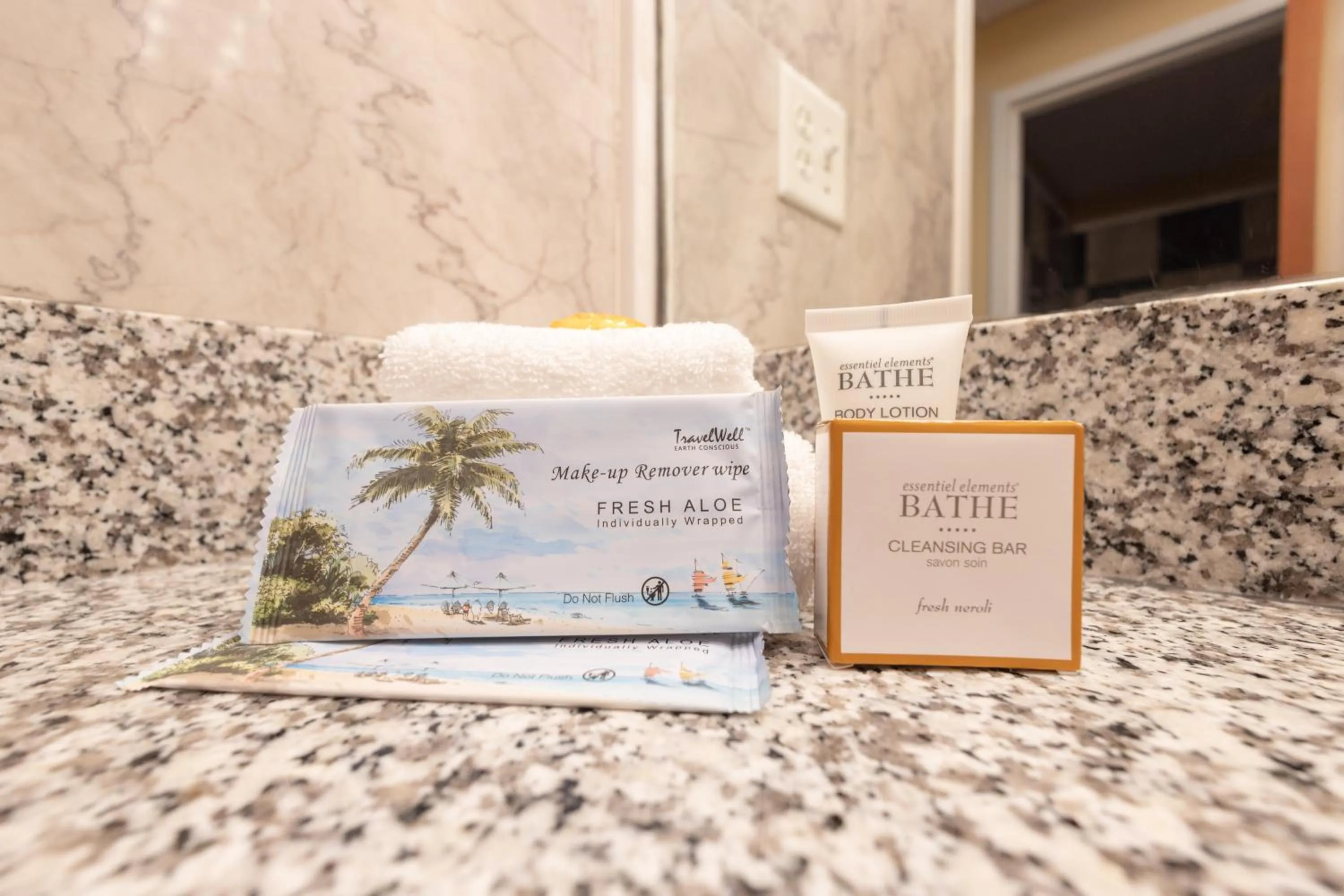 towels in Ocean Inn & Suites