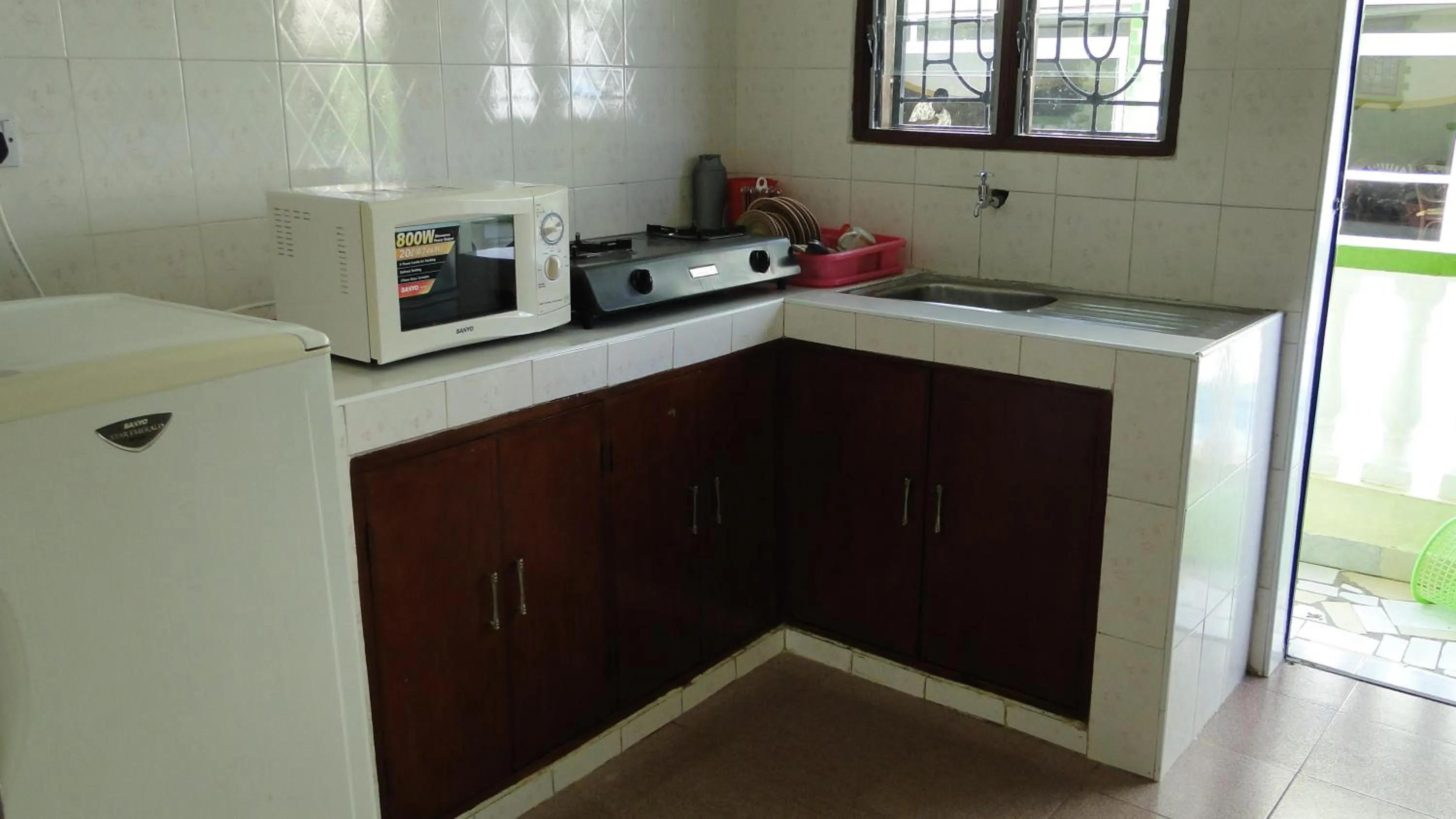 Kitchen or kitchenette in Prestige Leisure Hotel