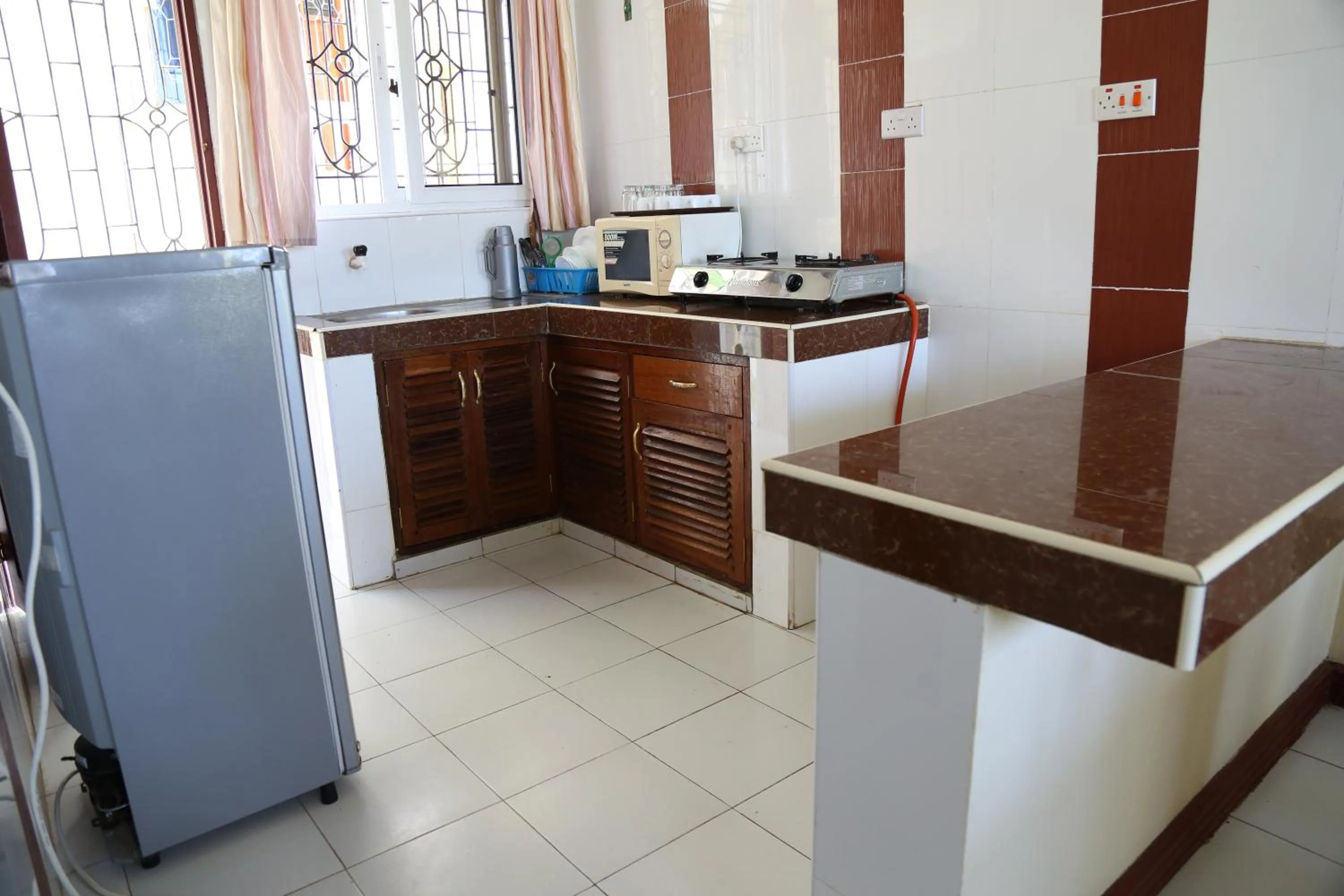 Kitchen or kitchenette in Prestige Leisure Hotel