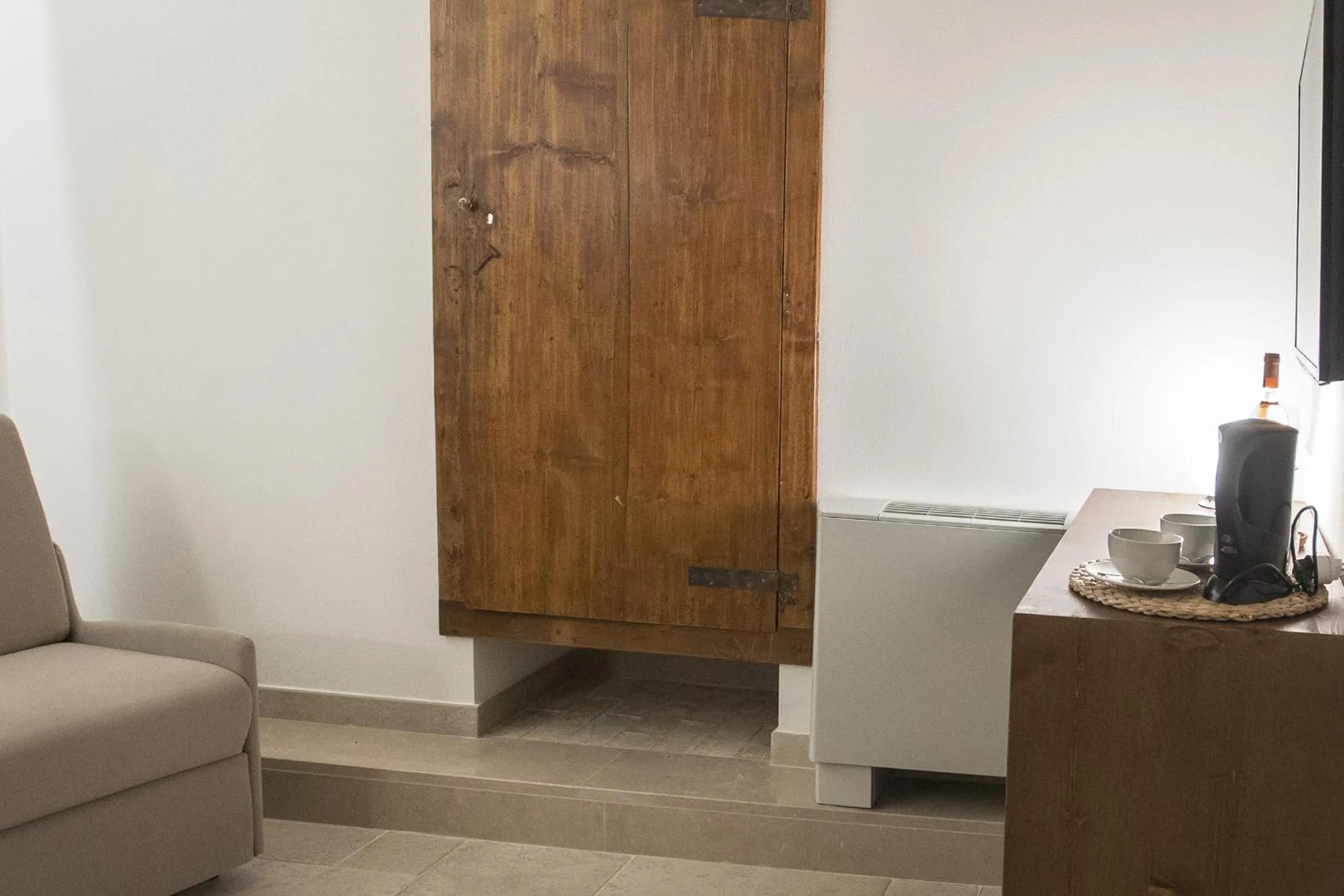 Seating area in Palazzo Montemurro