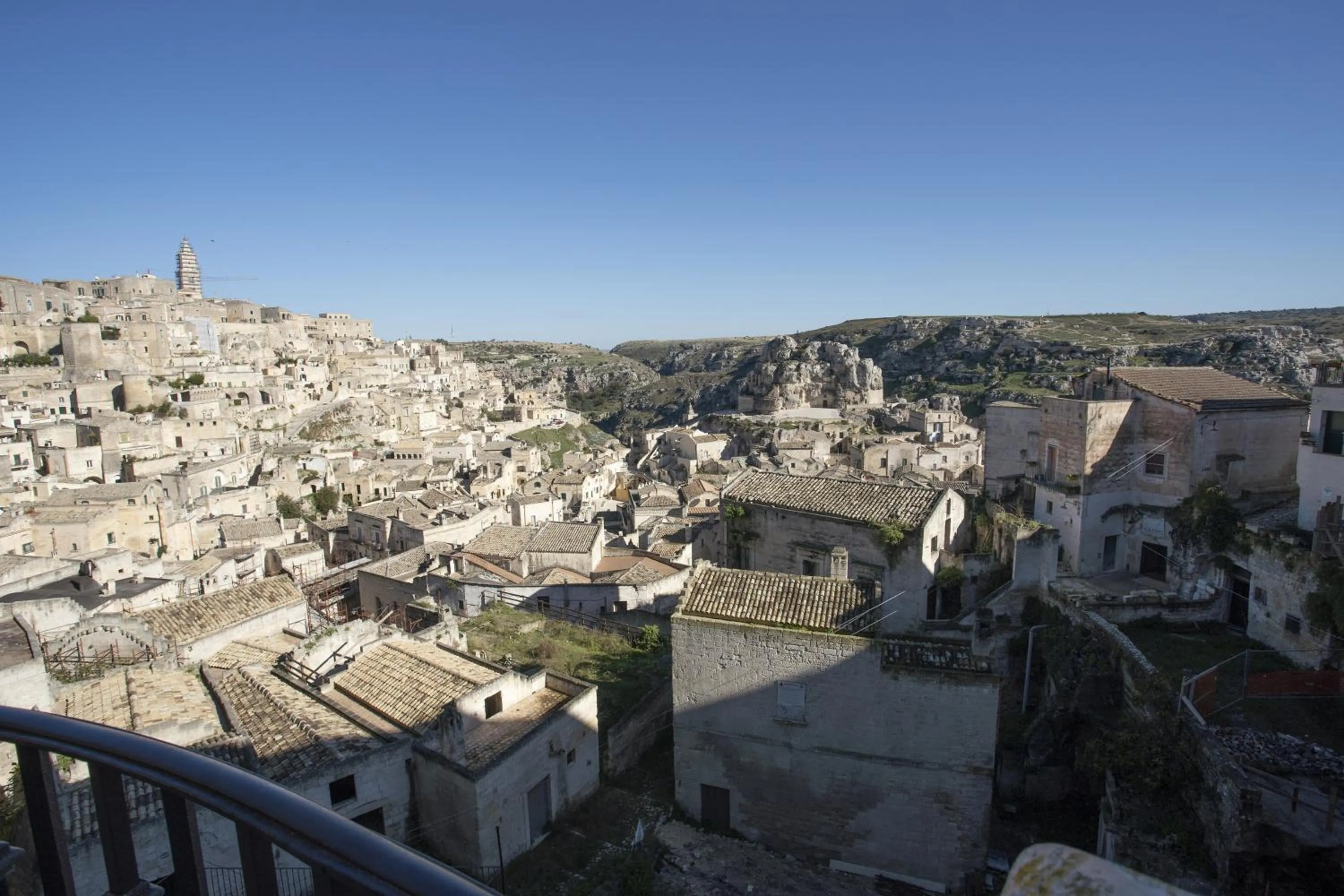 City view in Palazzo Montemurro