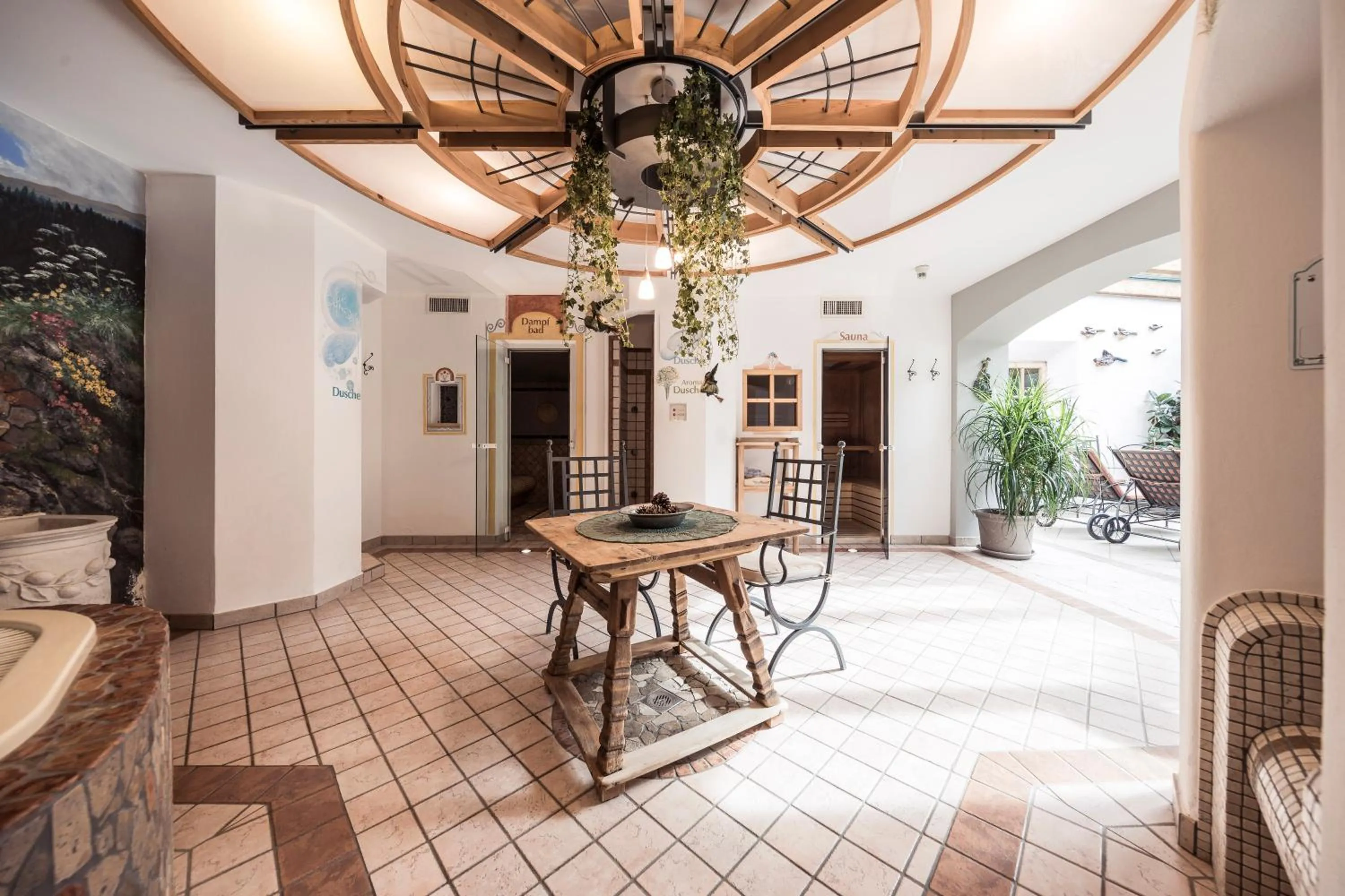 Spa and wellness centre/facilities in Hotel Alpenhof