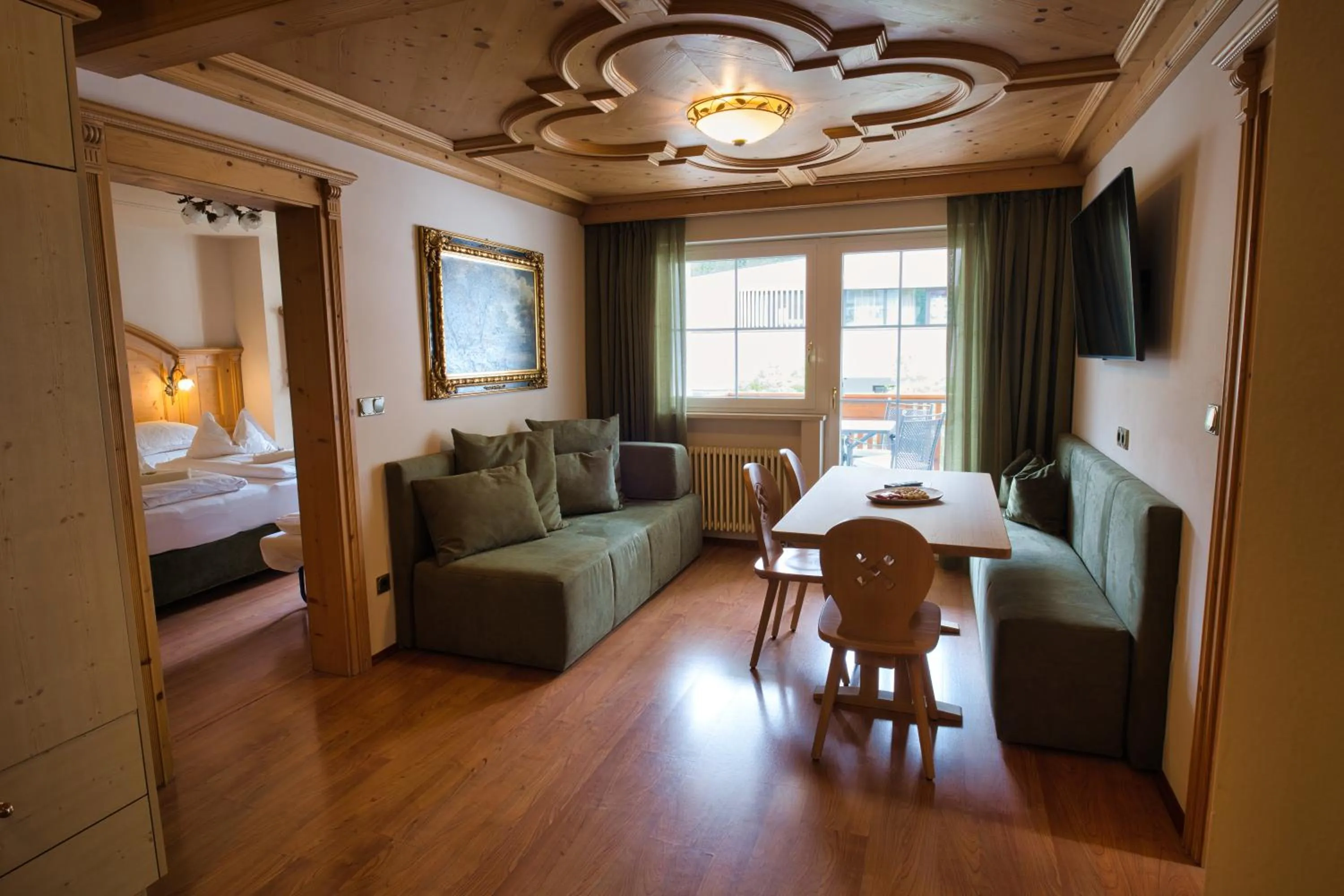 Bed in Wellness Residence Villa Leck