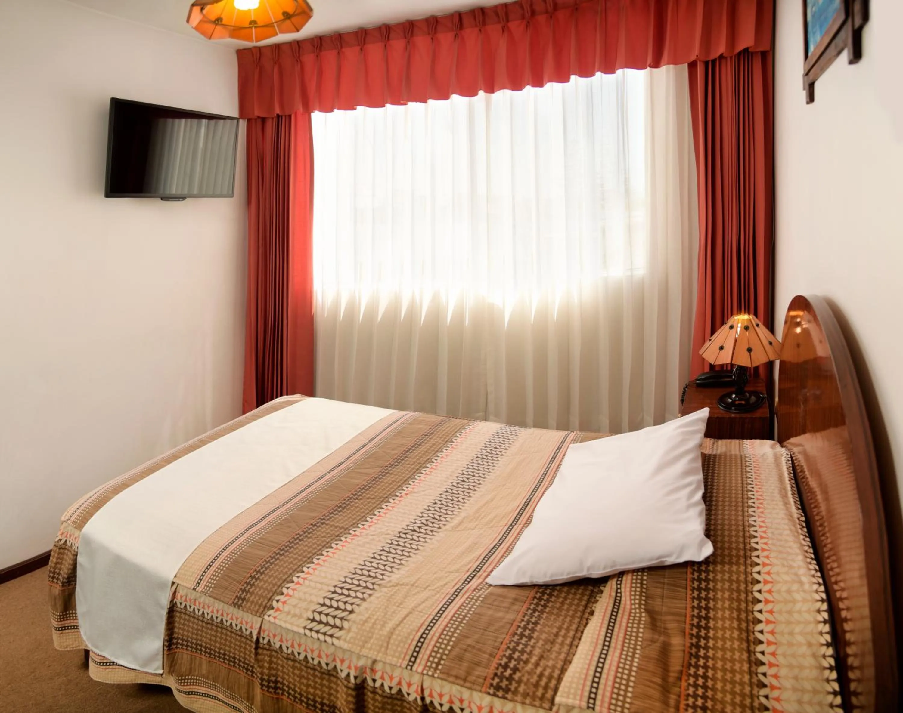 Bed in Hotel Benavides