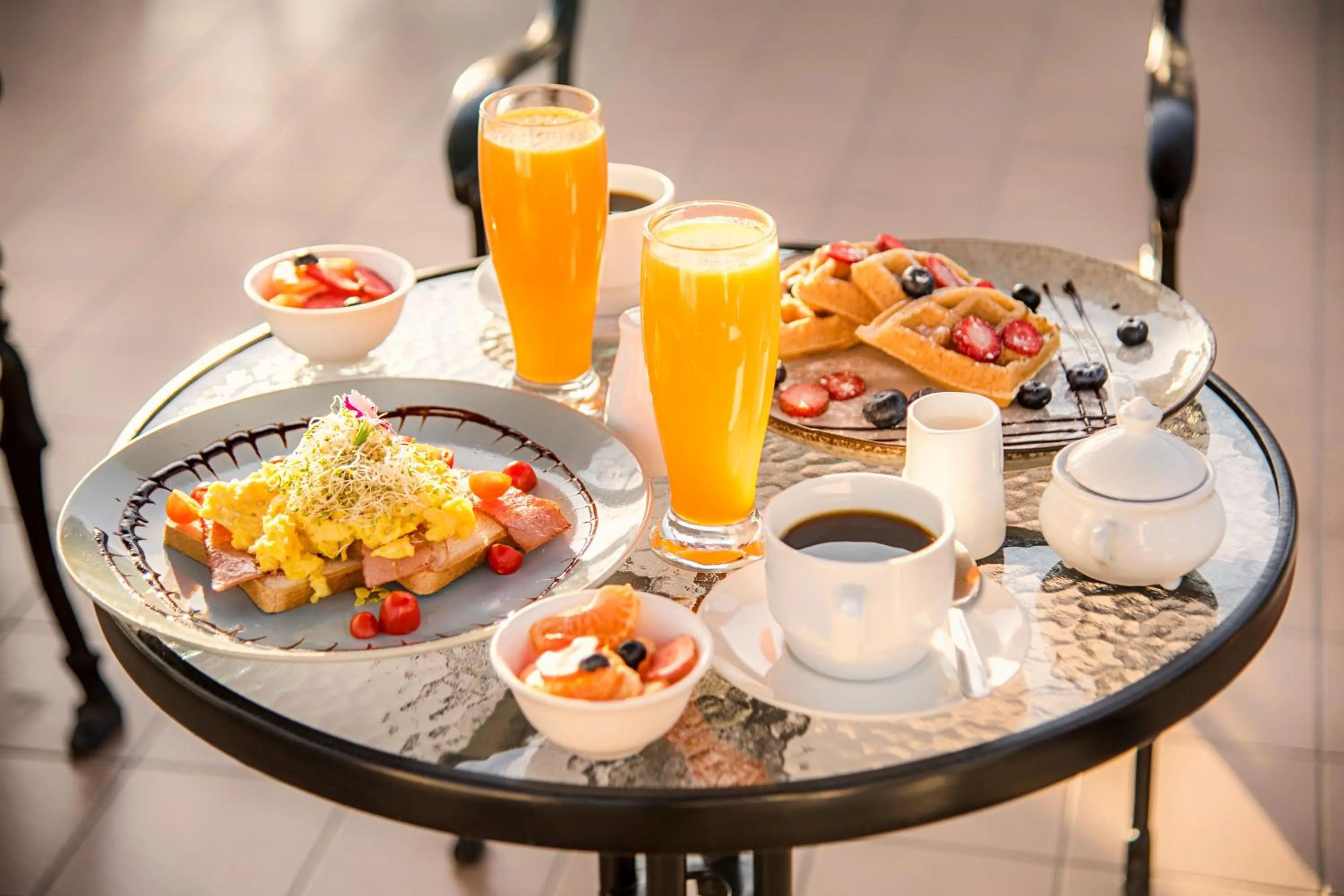 Food and drinks in Hotel Benavides