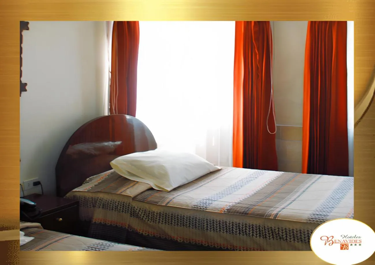 Bed in Hotel Benavides