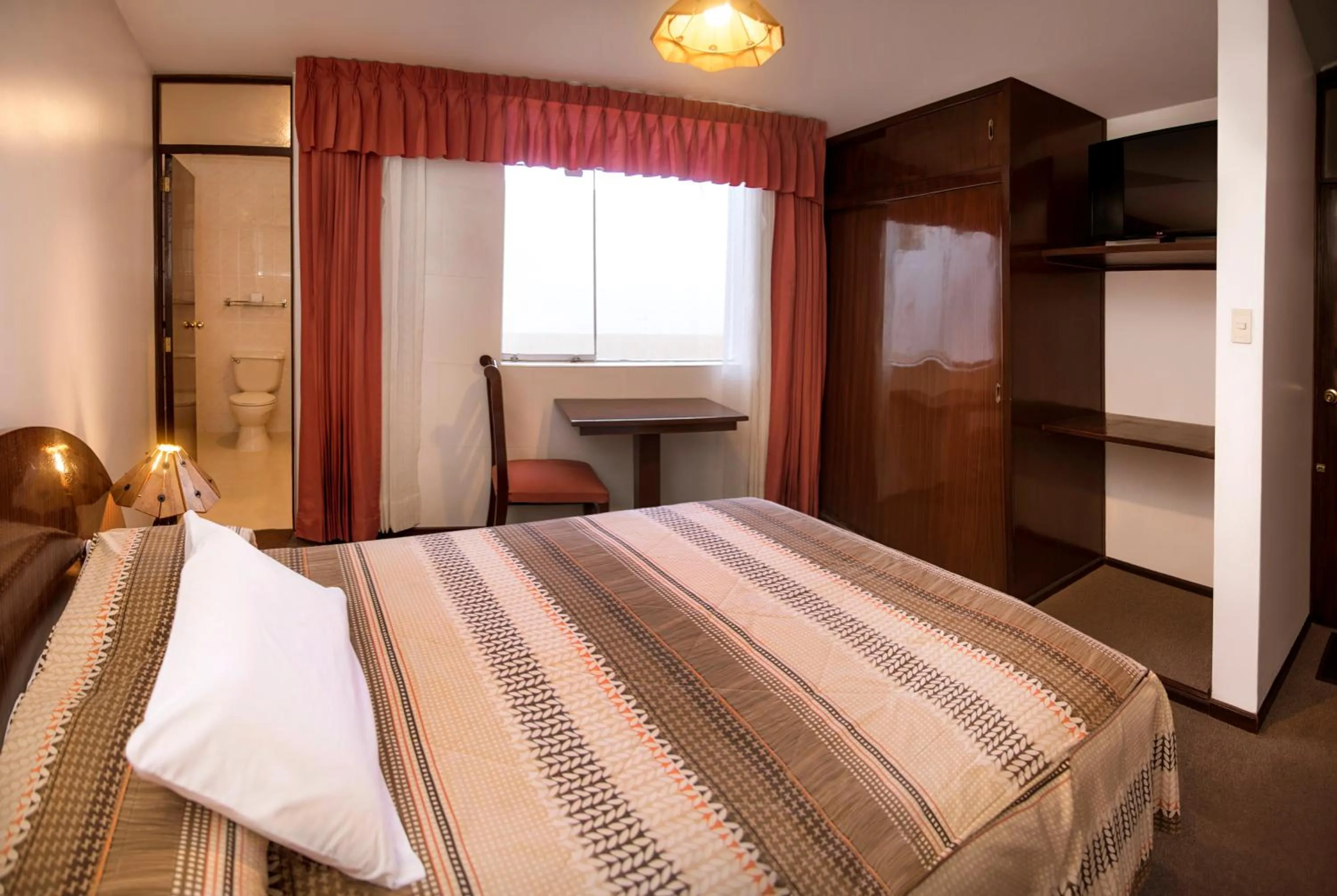 Bed in Hotel Benavides