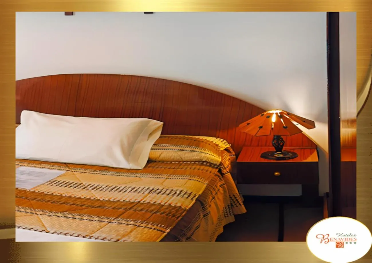 Bed in Hotel Benavides