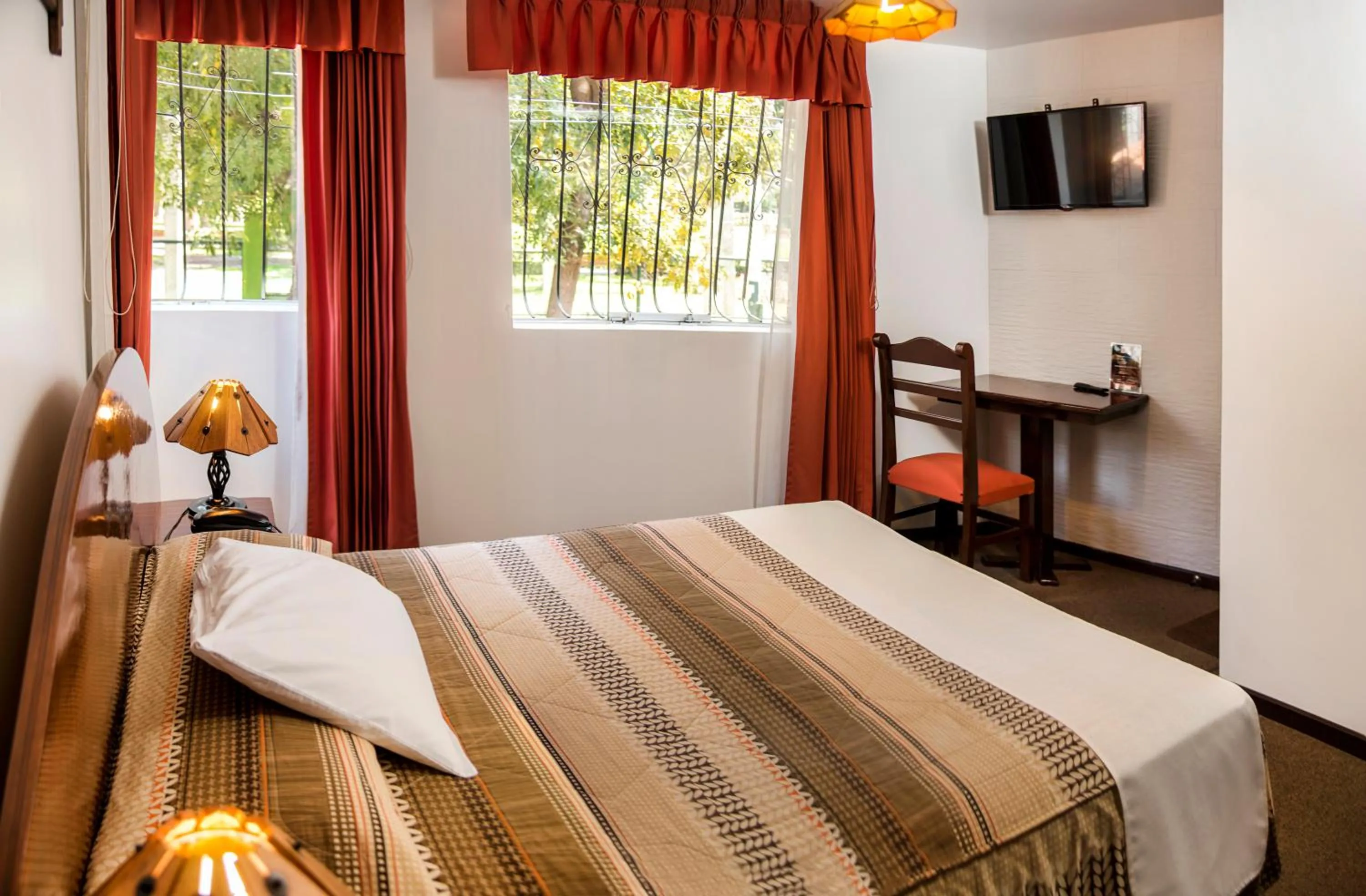 Bed in Hotel Benavides