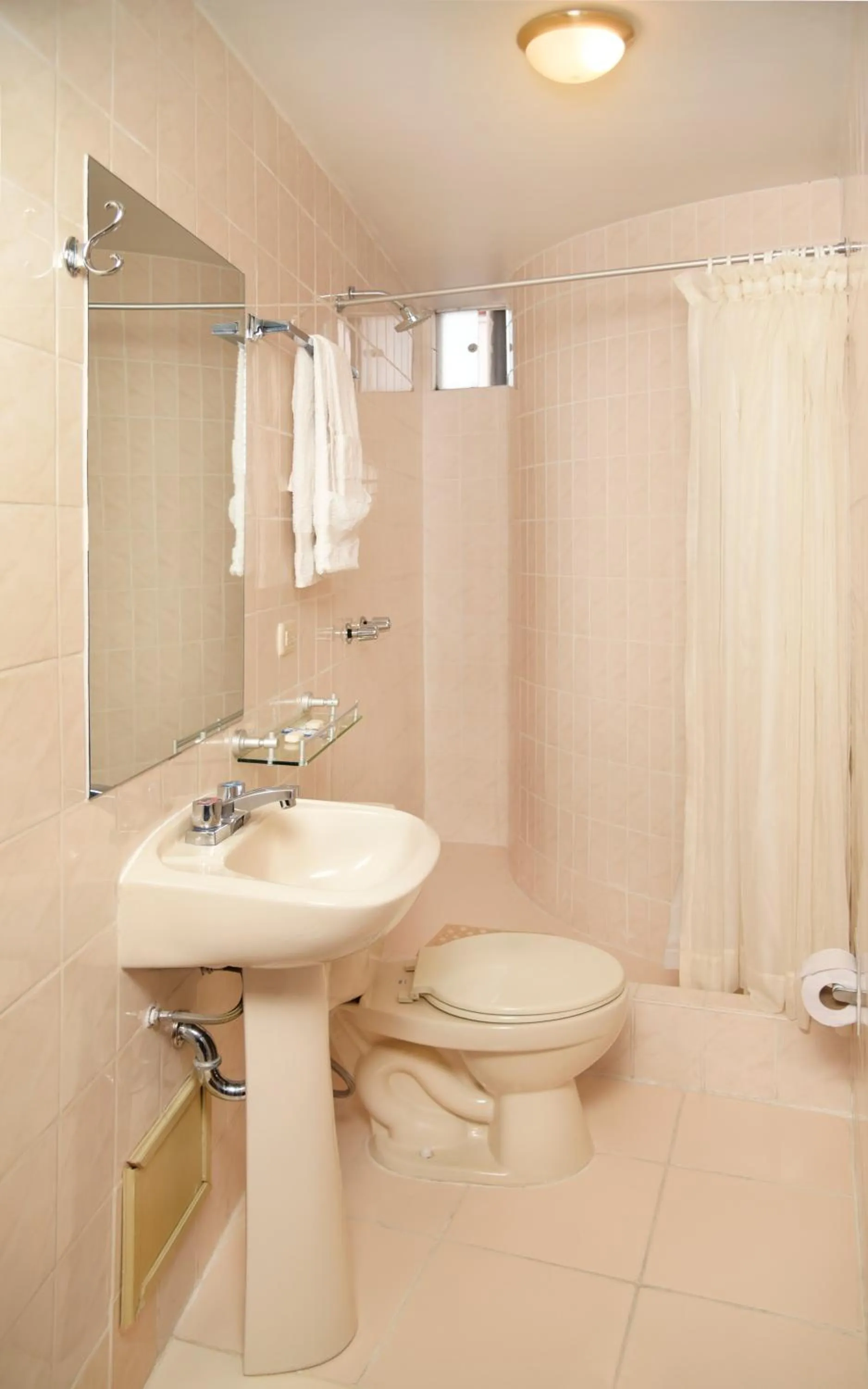 Shower in Hotel Benavides