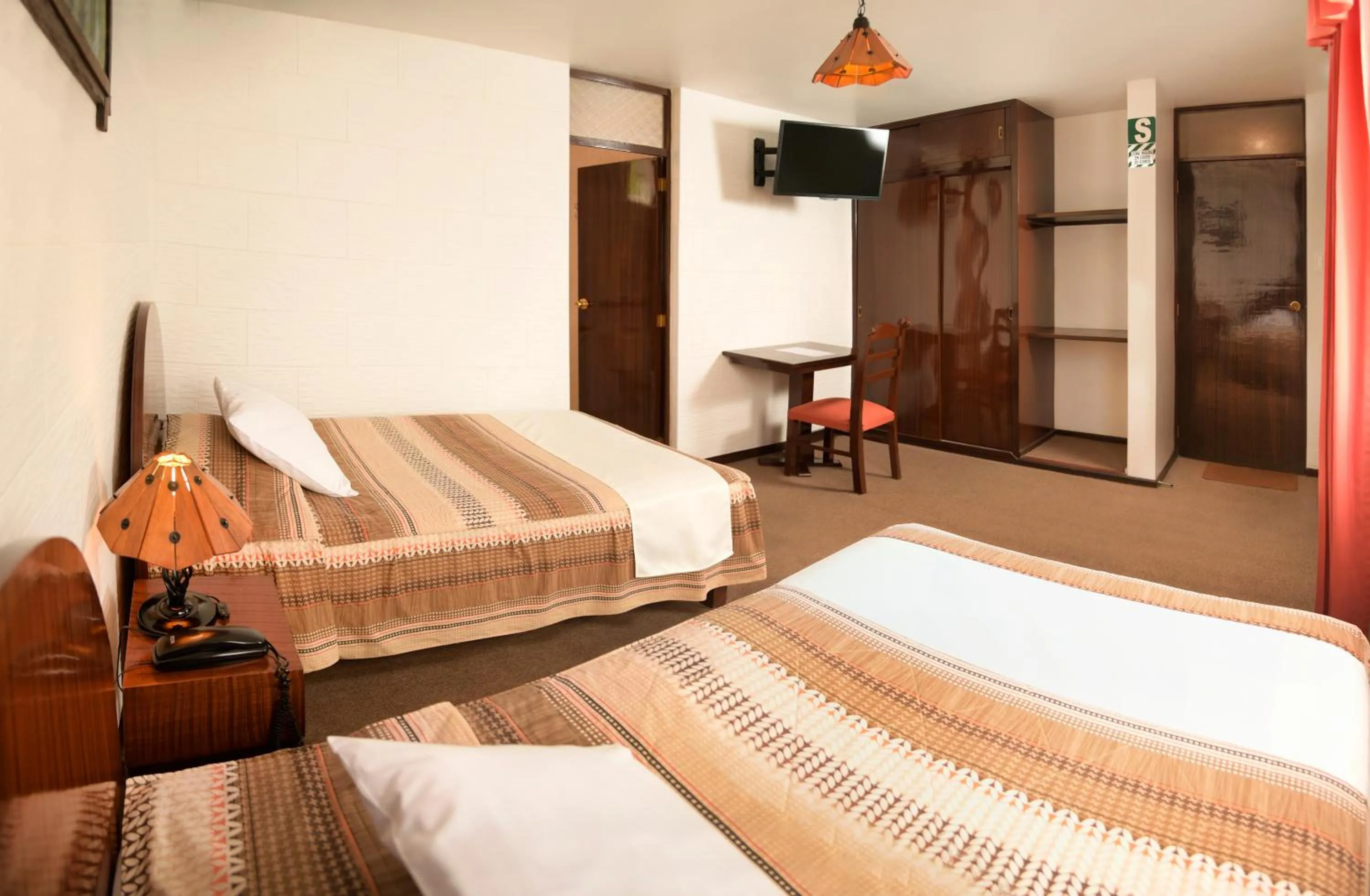 Bed in Hotel Benavides