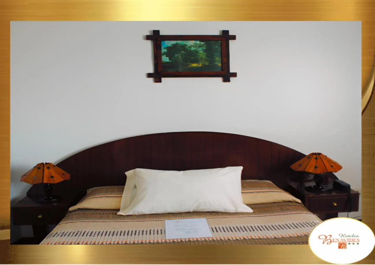 Bed in Hotel Benavides