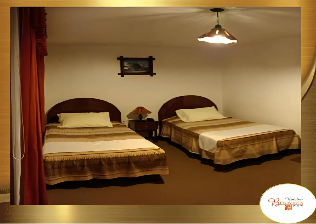 Bed in Hotel Benavides