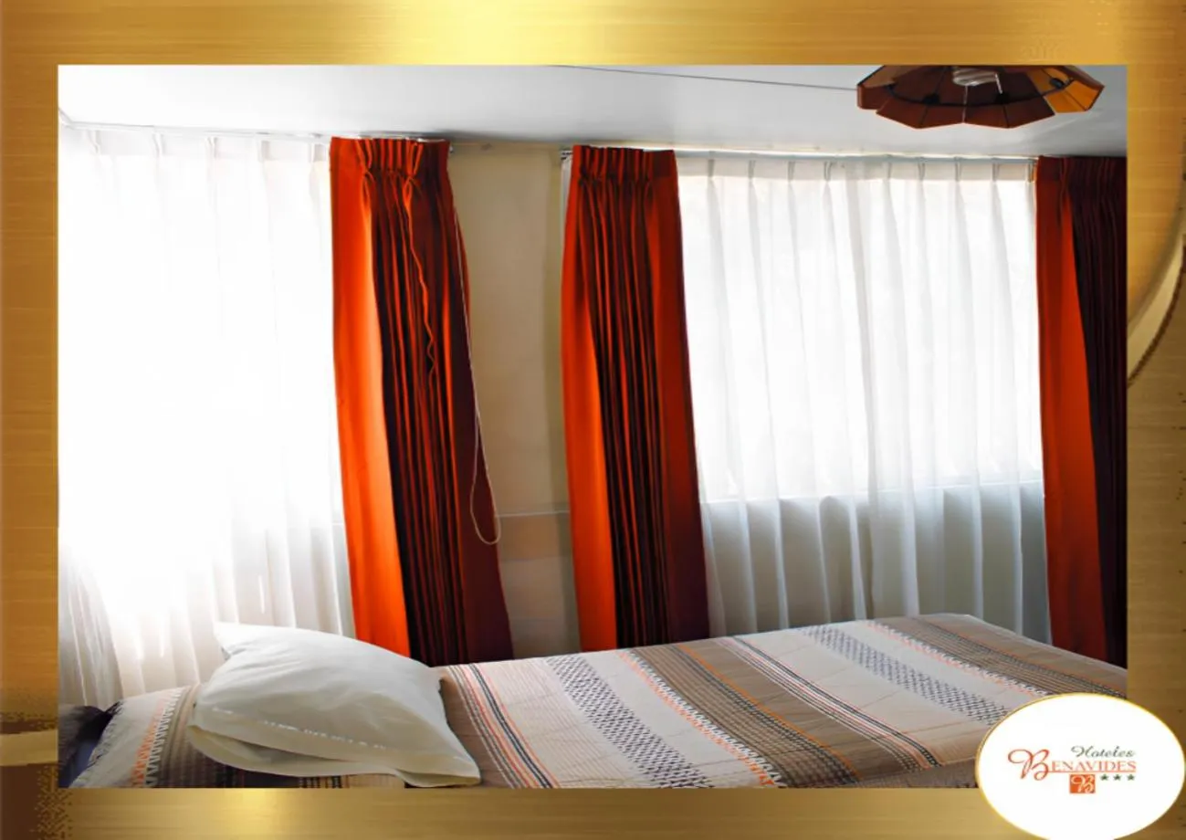 Bed in Hotel Benavides