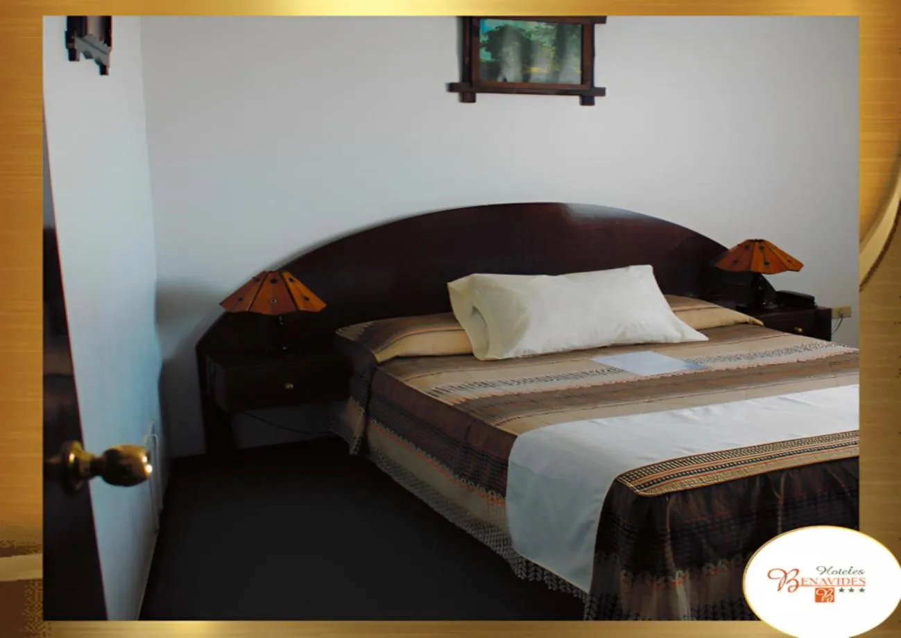 Bed in Hotel Benavides