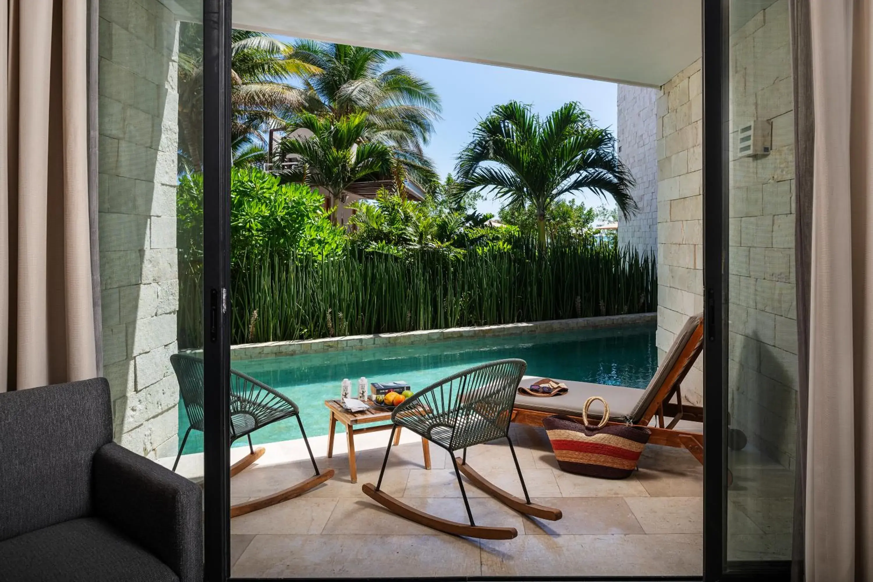 Swim-up Room in Alea Tulum Swim-up Room in Alea Tulum