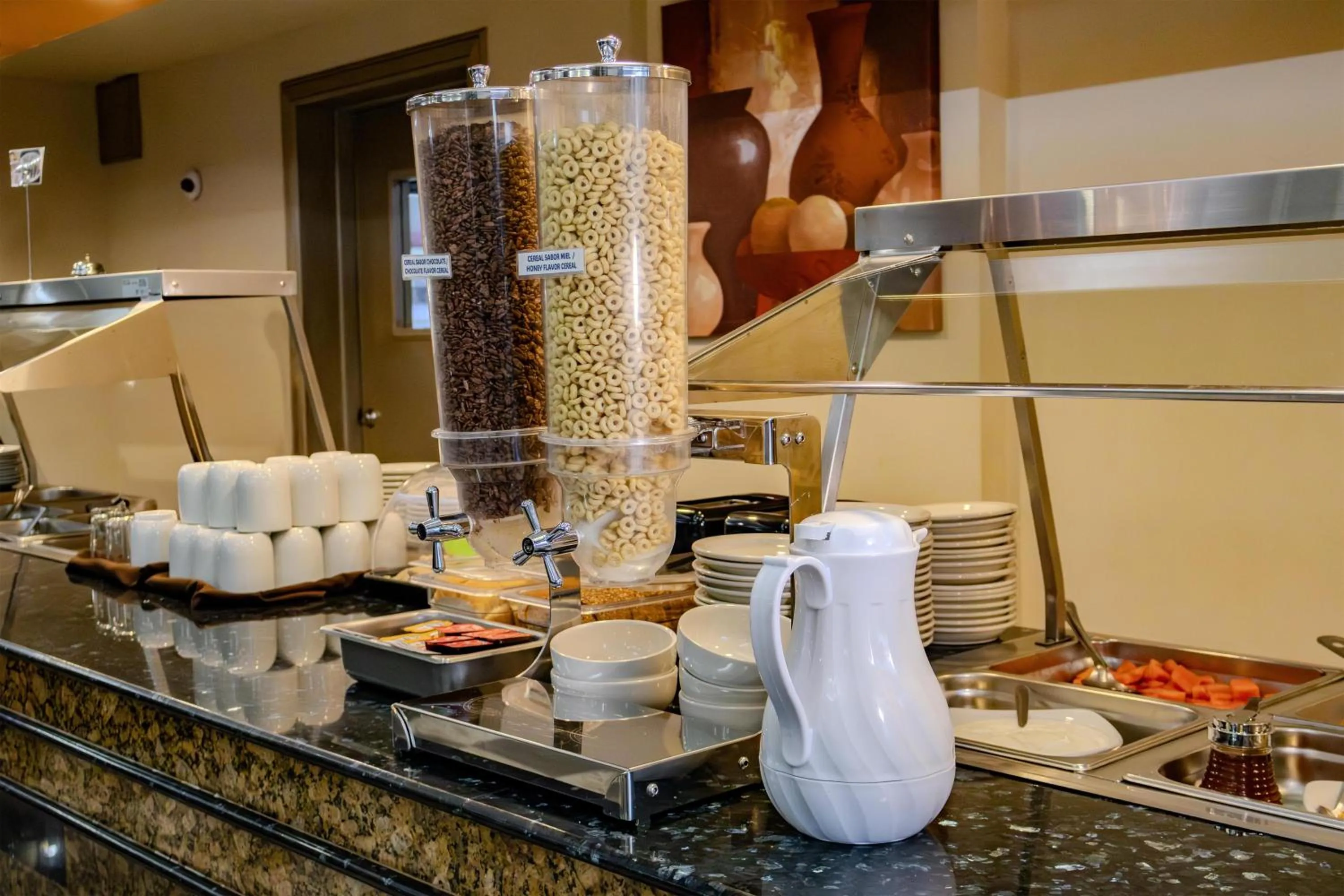 Breakfast in Best Western Hotel Plaza Matamoros