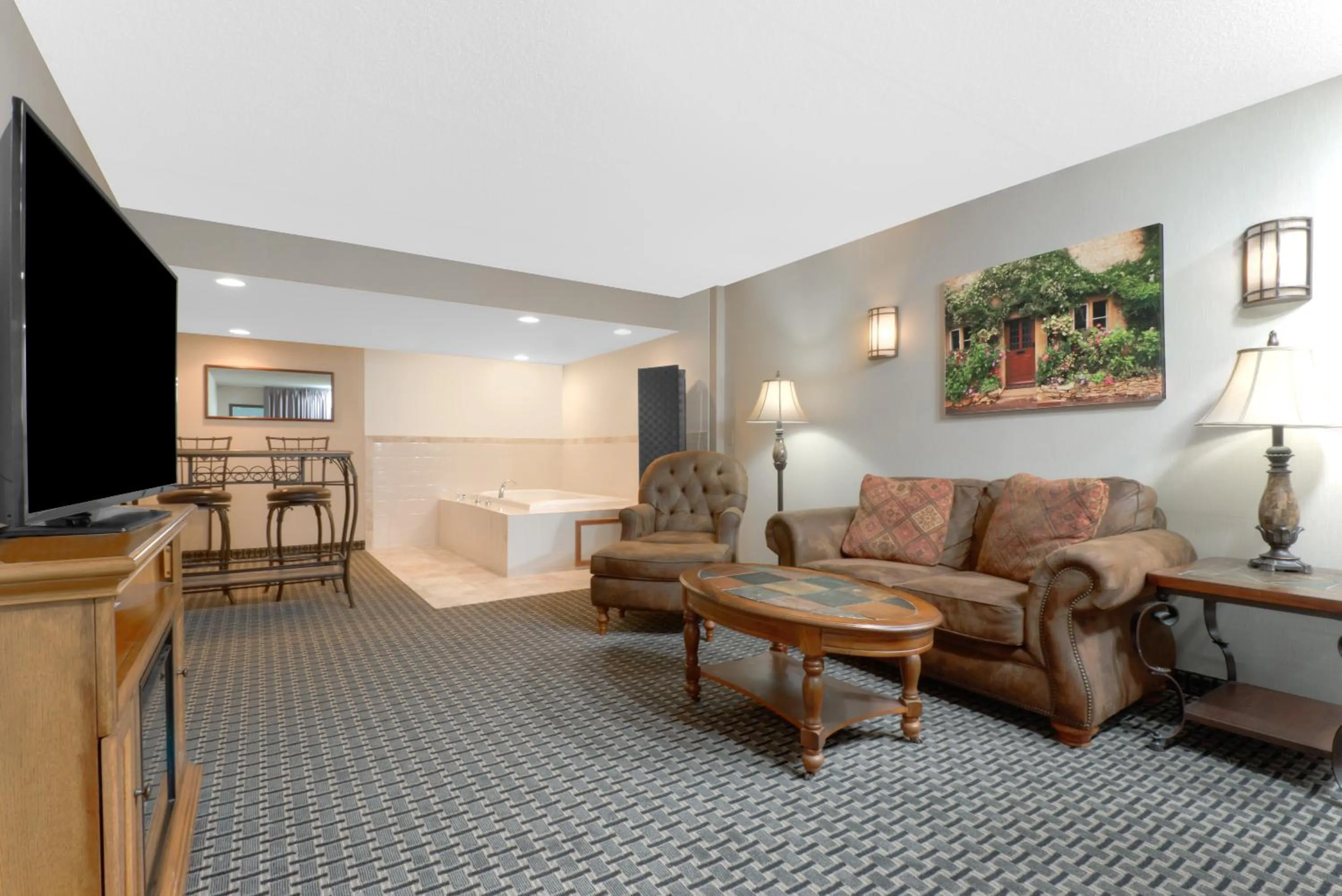 Living room in Howard Johnson by Wyndham Lima