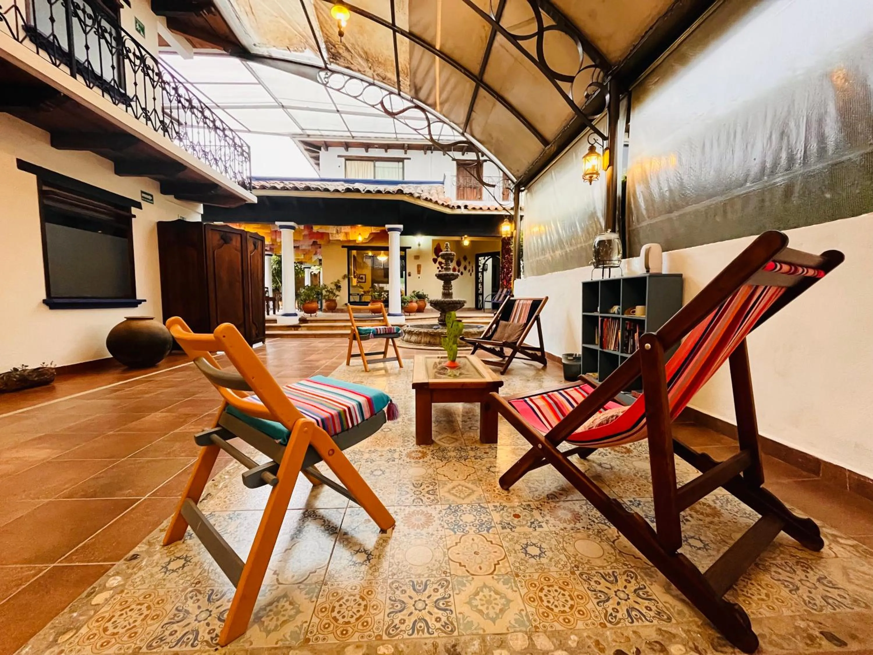 Living room in Hotel Ocho Barrios