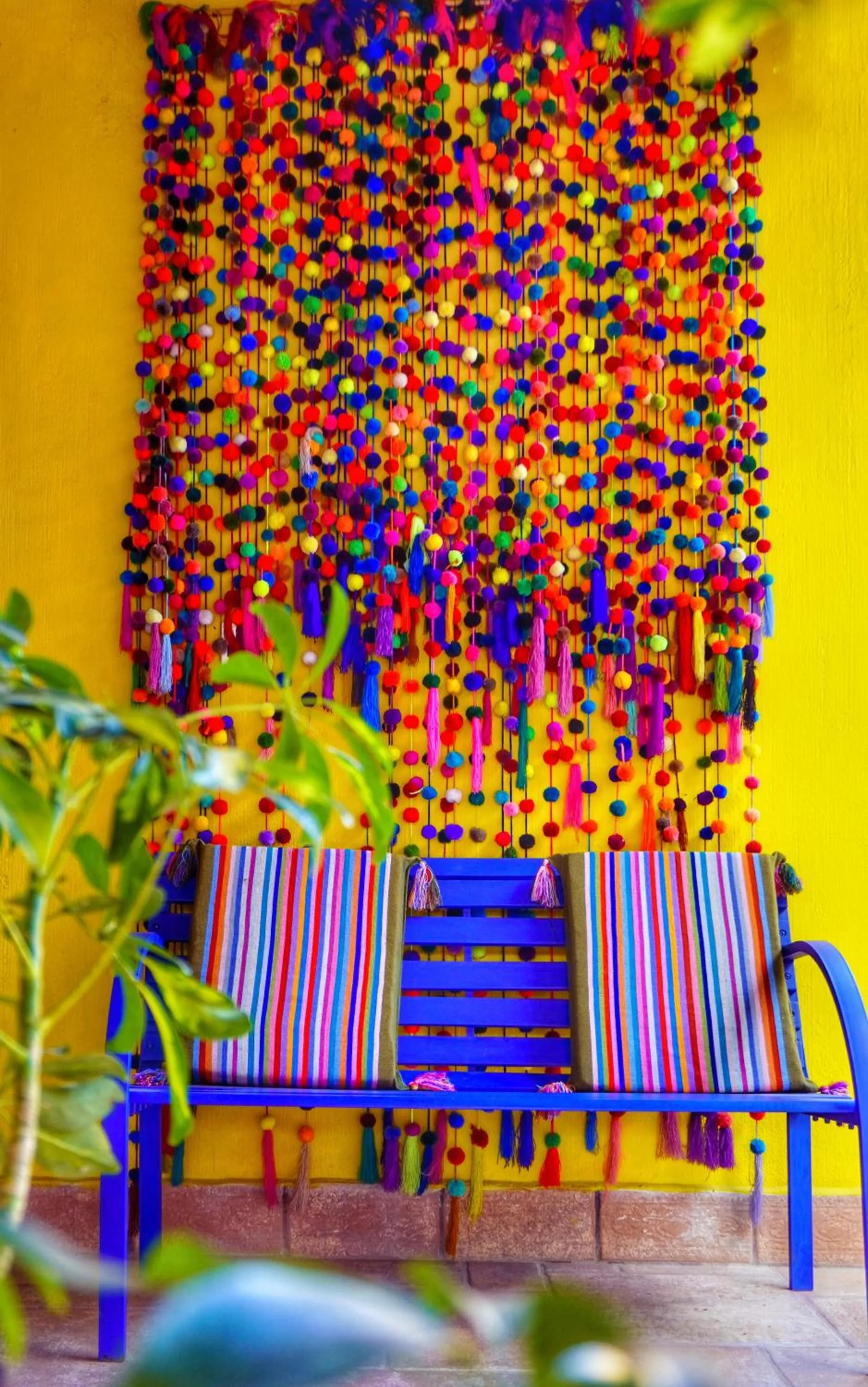 Decorative detail in Hotel Ocho Barrios