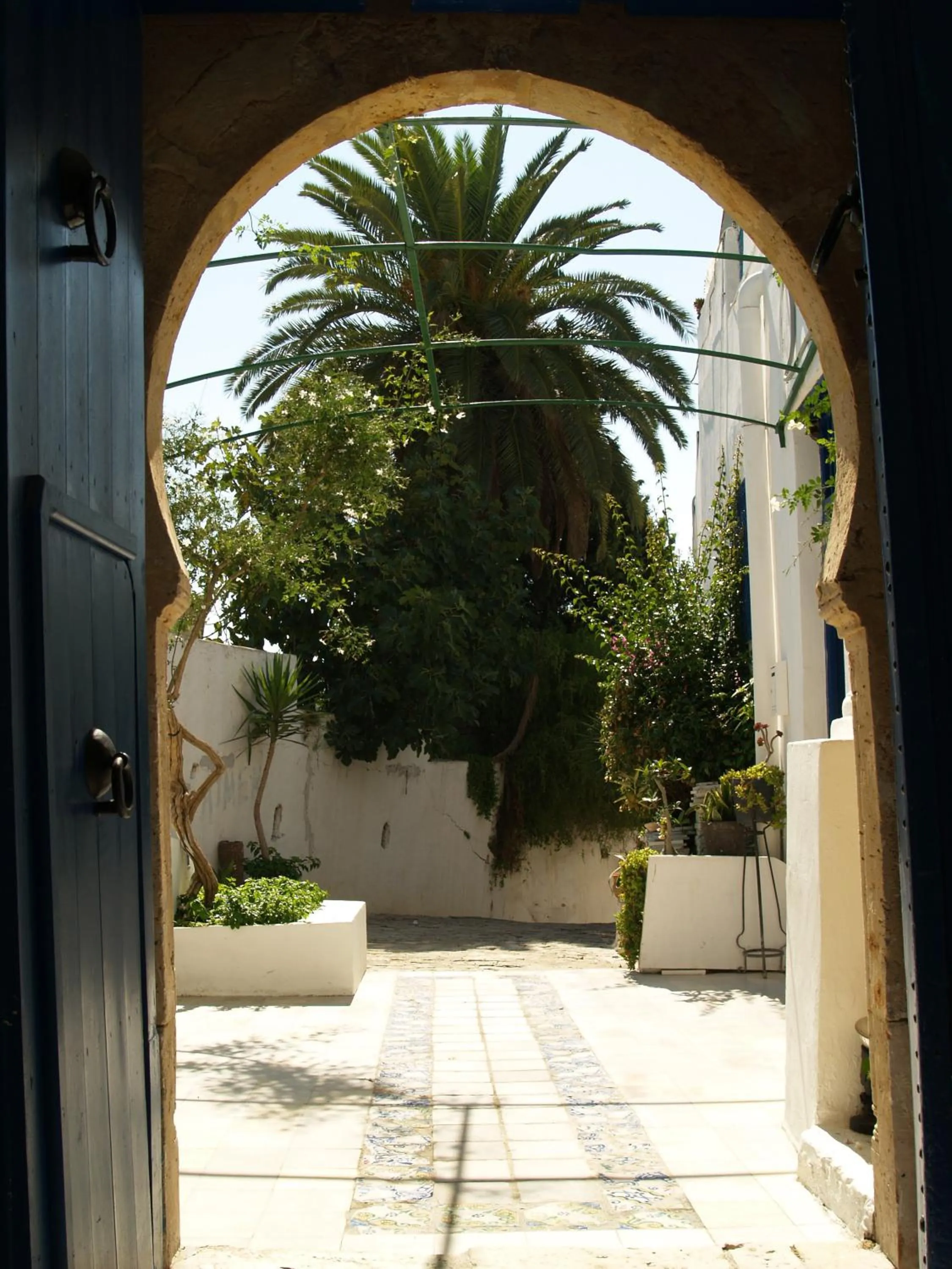 Decorative detail in Dar Fatma
