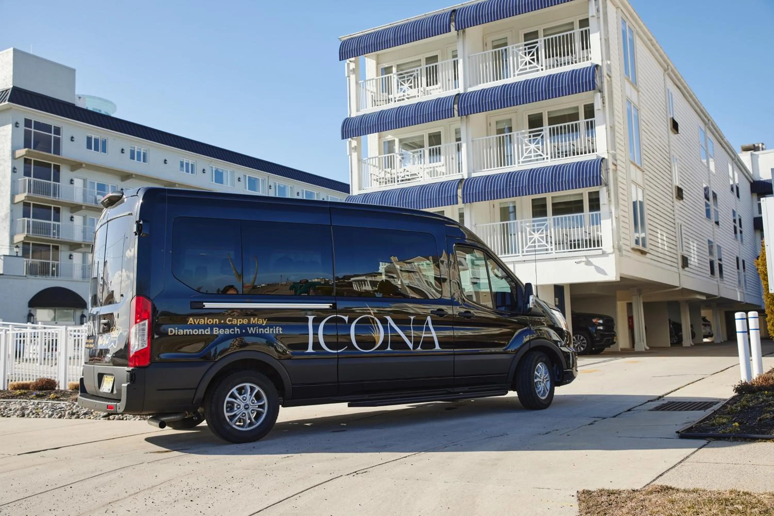 shuttle in ICONA Cape May