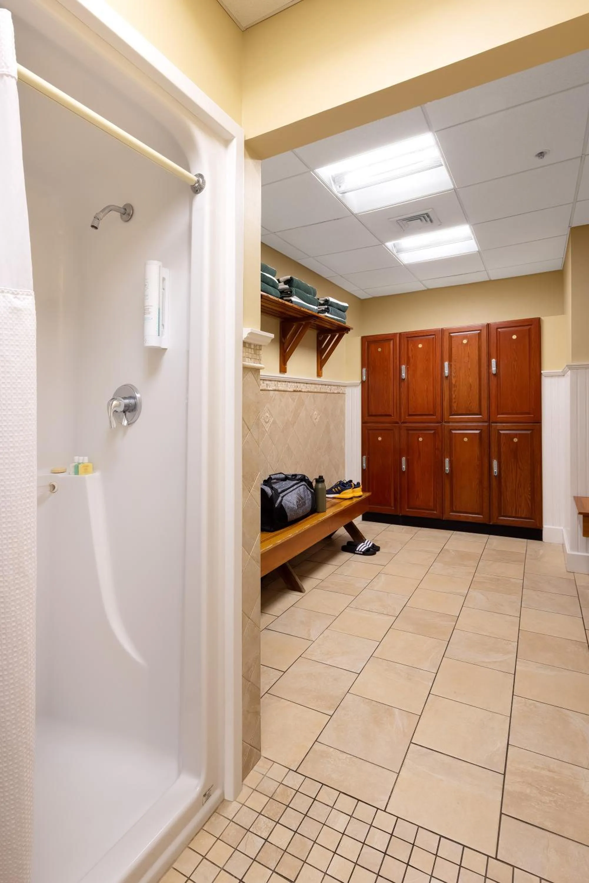 locker in Meadowmere Resort