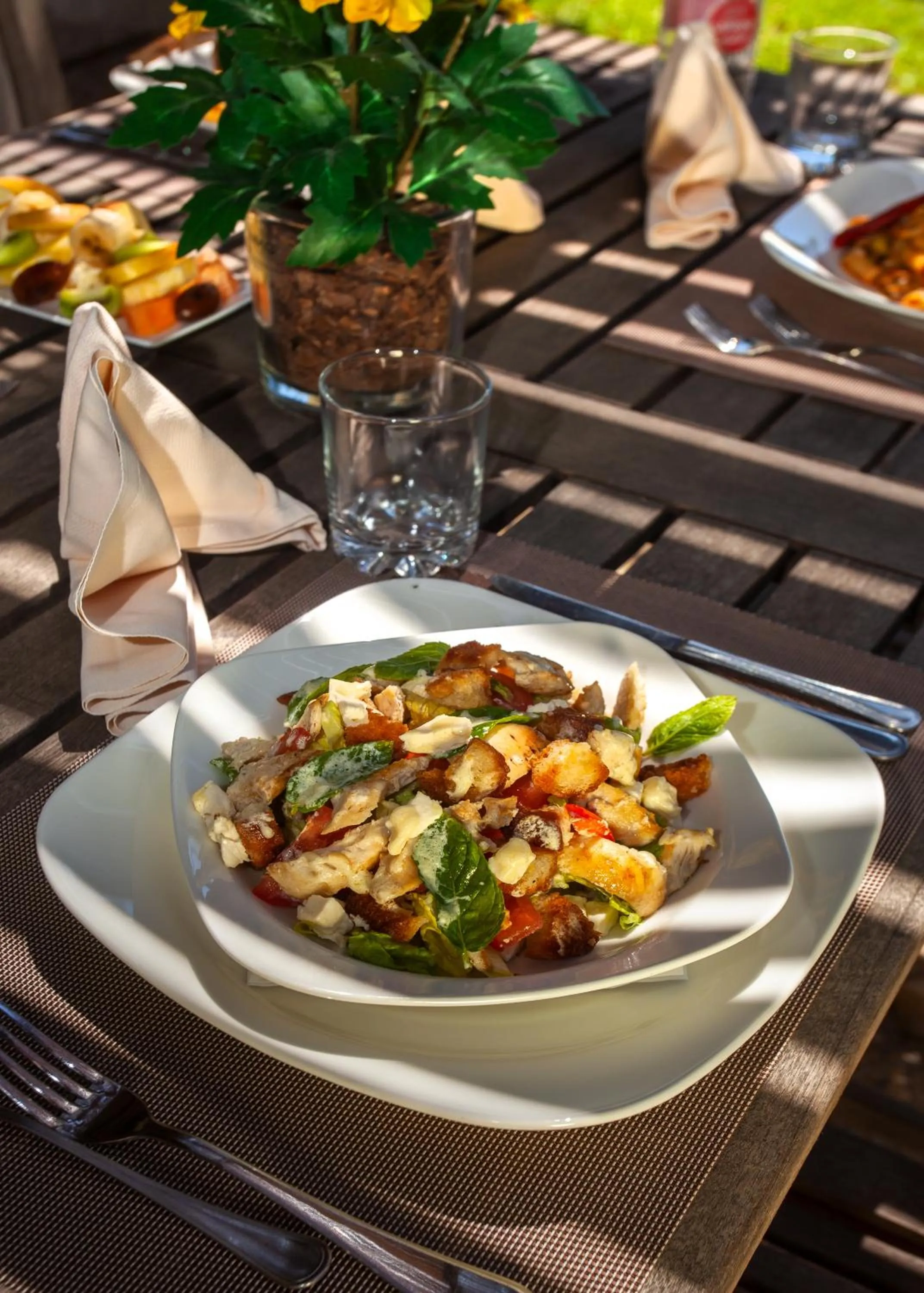 Swimming pool in Le Corail Apart'Hotel & Splash Park