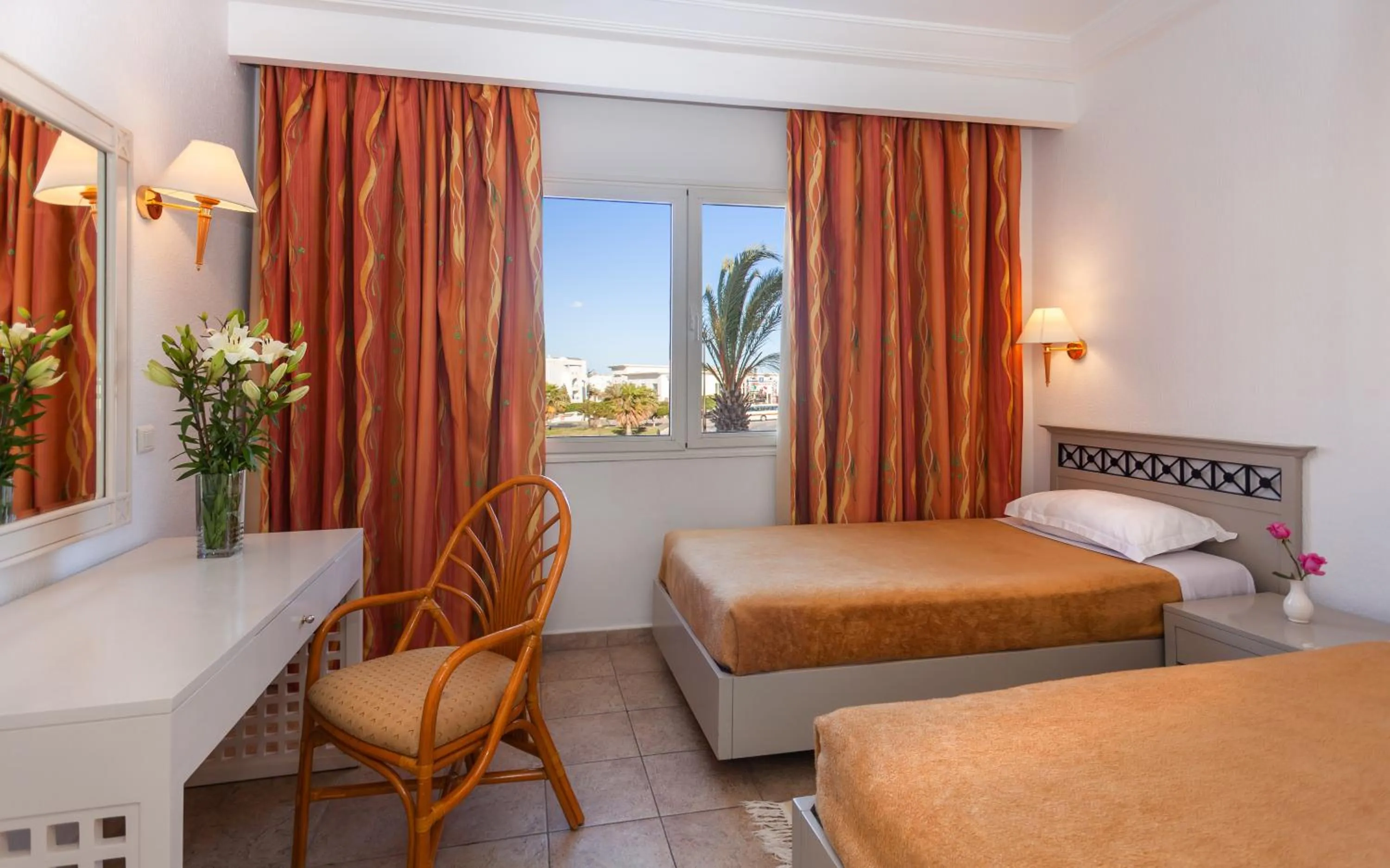 Photo of the whole room, Bed in Le Corail Apart'Hotel & Splash Park