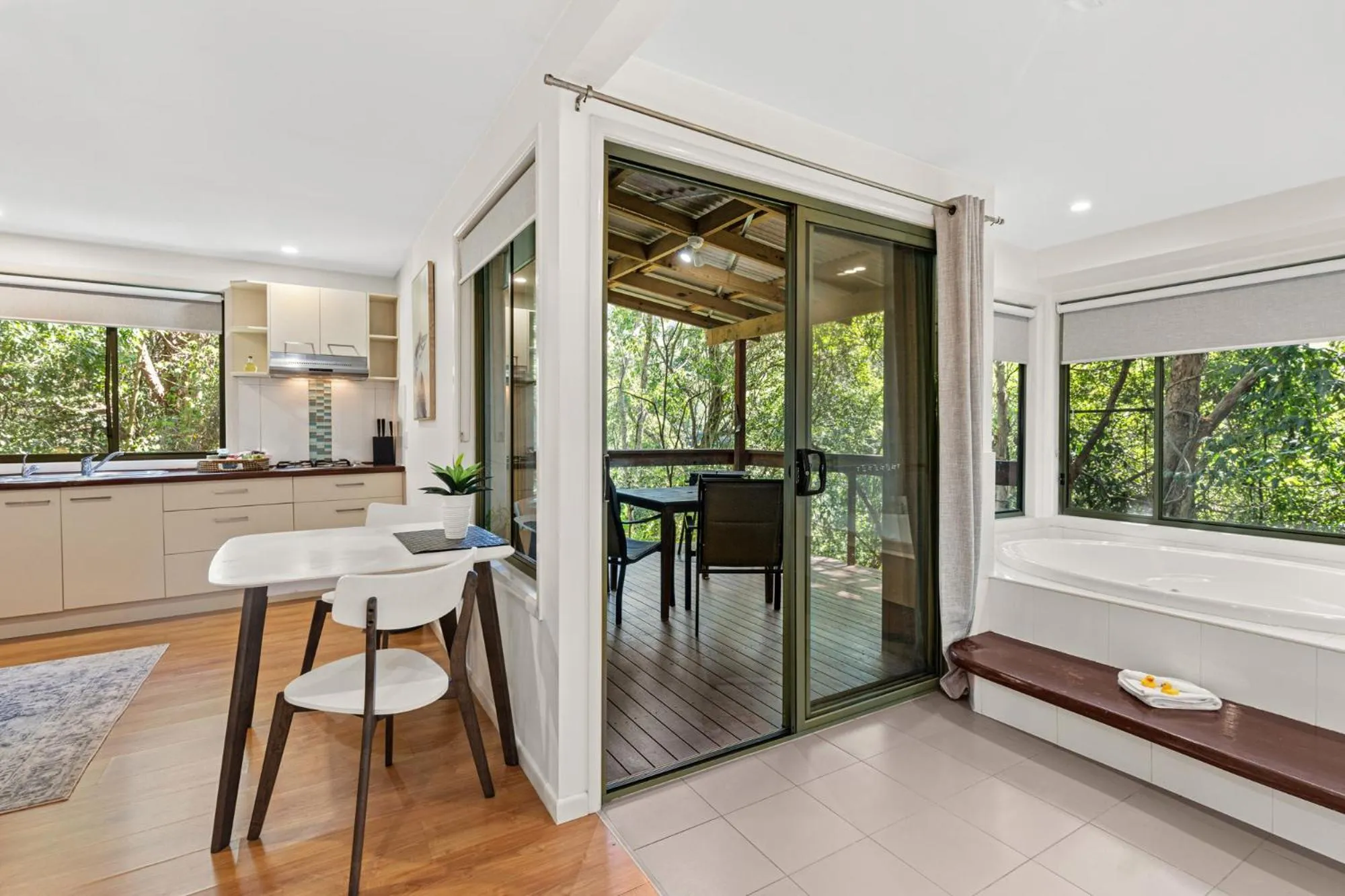 kitchen in Hunchy Hideaway