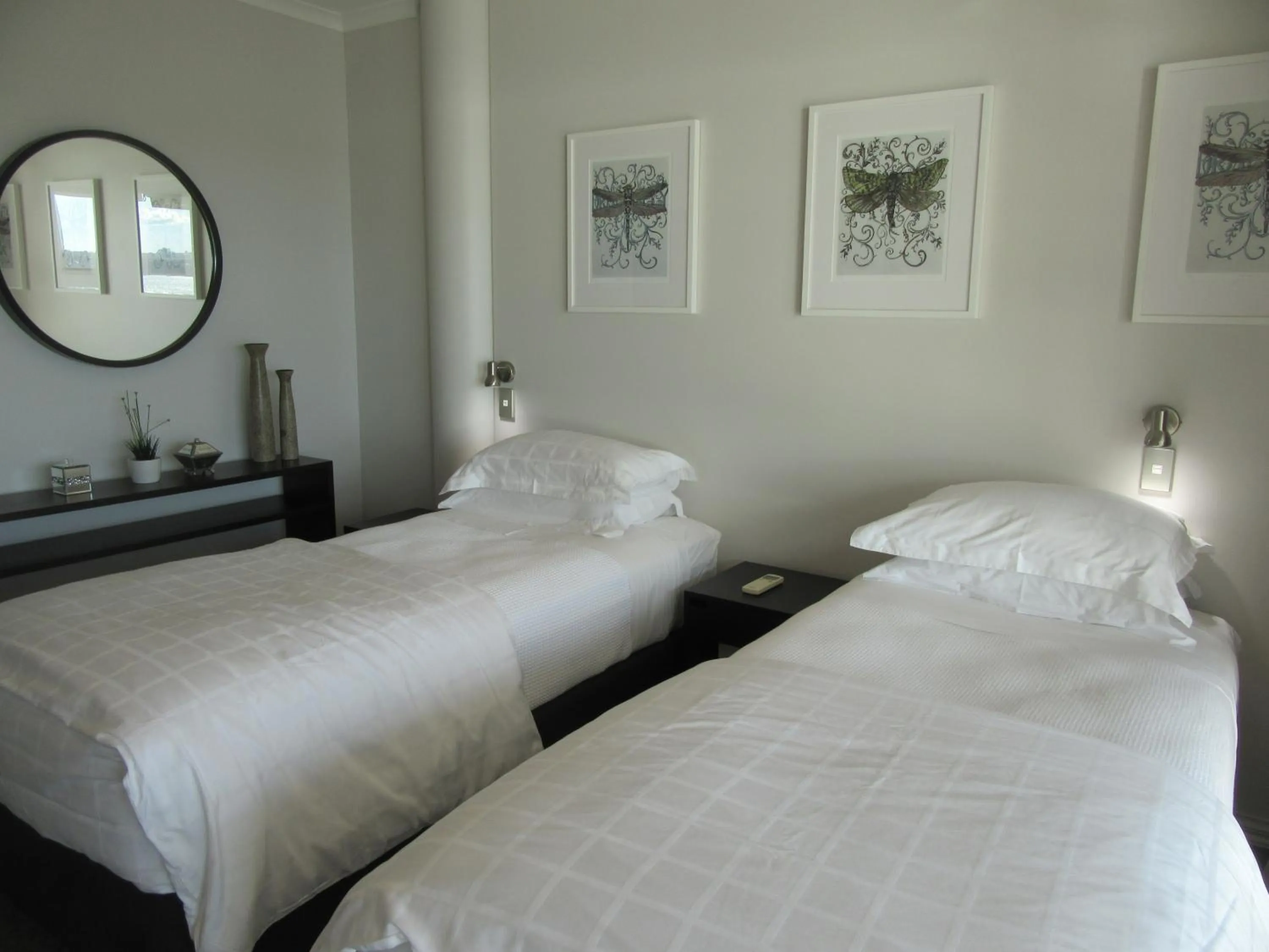 Bed in Auckland Waterfront Serviced Apartments on Prince's Wharf