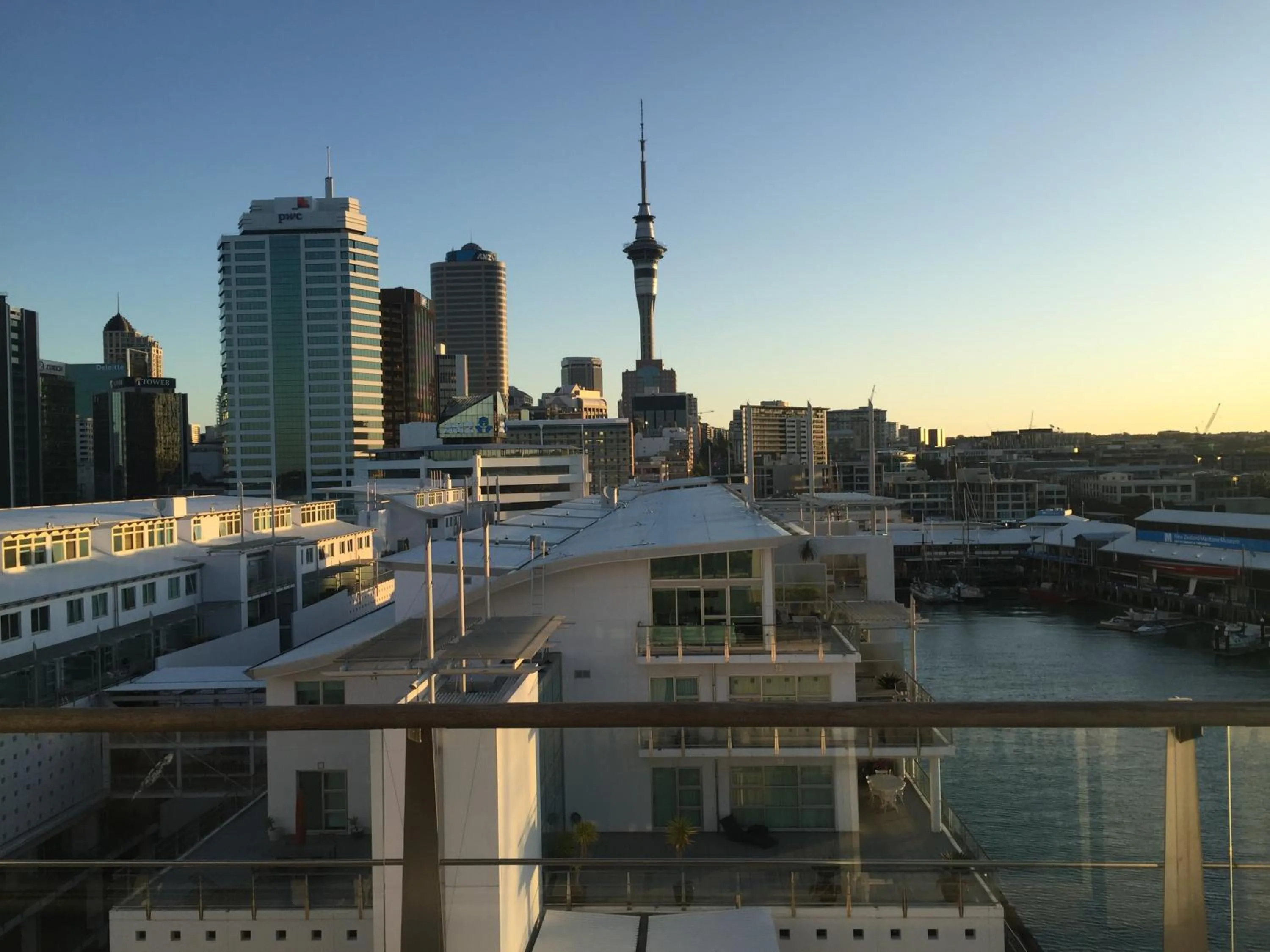Property building in Auckland Waterfront Serviced Apartments on Prince's Wharf
