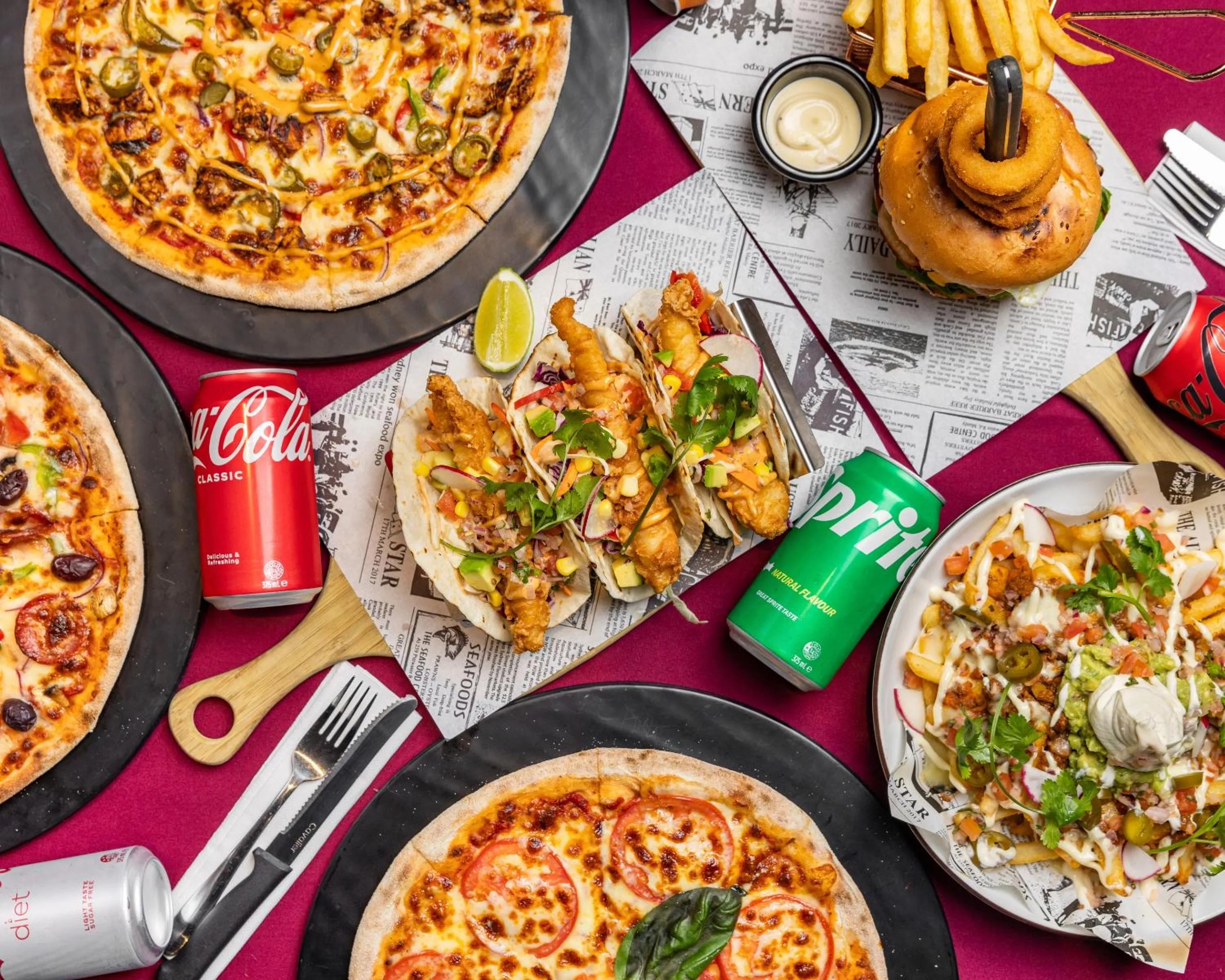 Restaurant/places to eat in The Bexley Motel