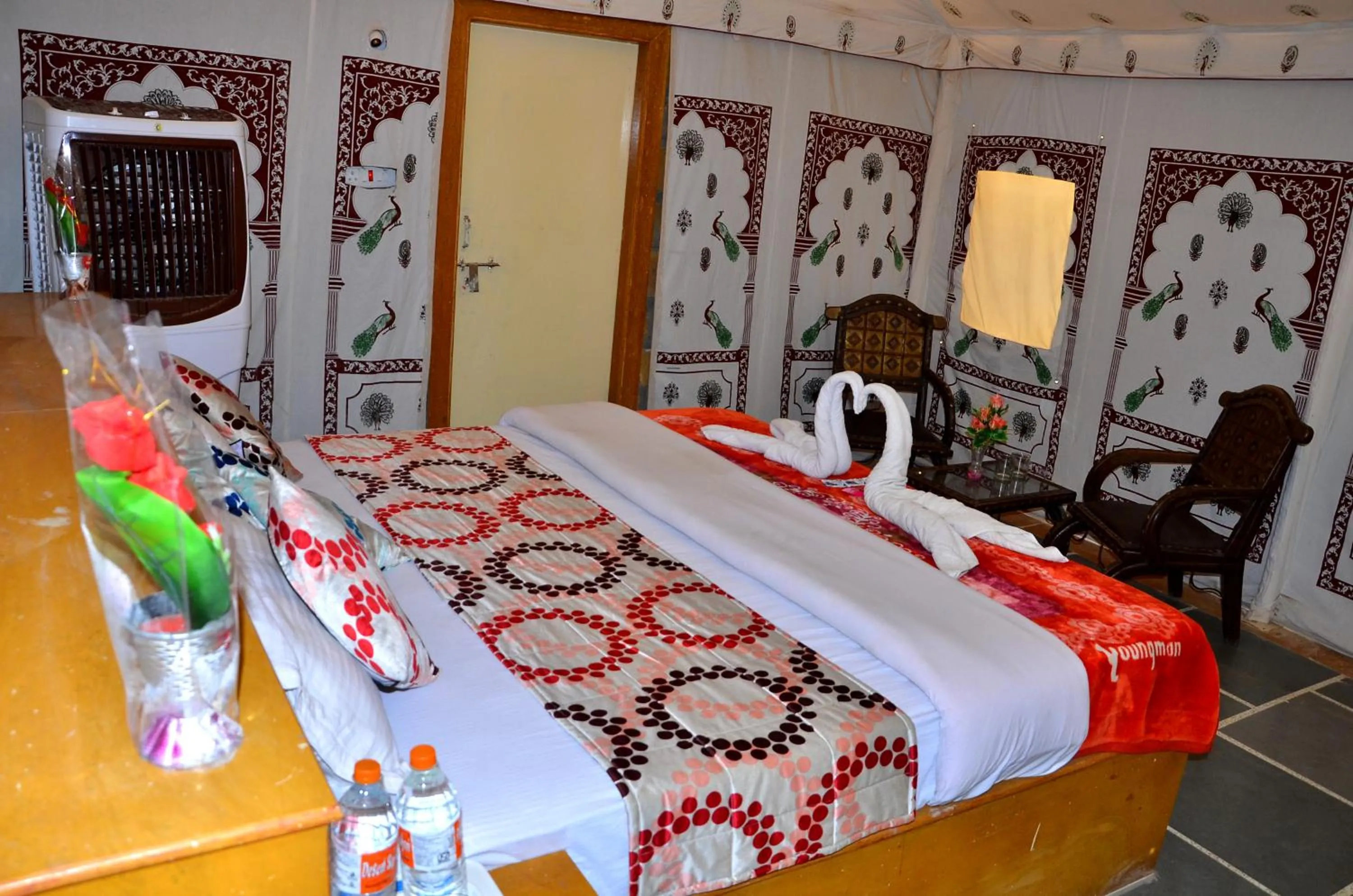 Bed in Oasis camp sam