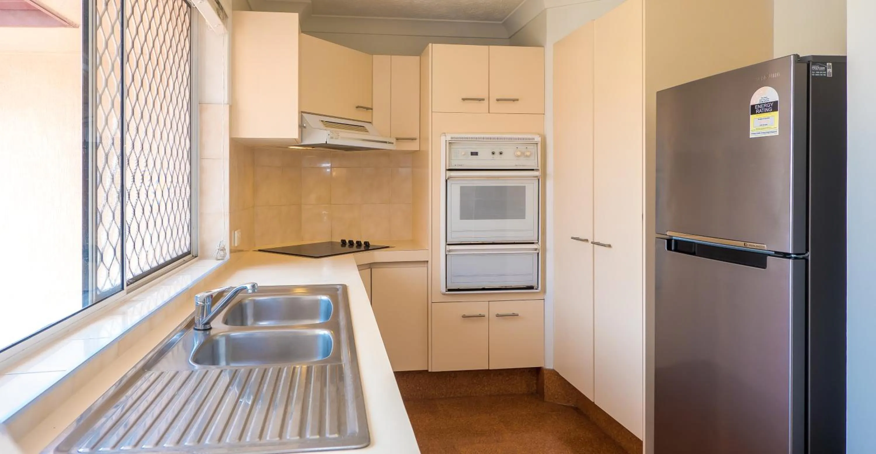 Kitchen or kitchenette in Jubilee Views Holiday Apartments
