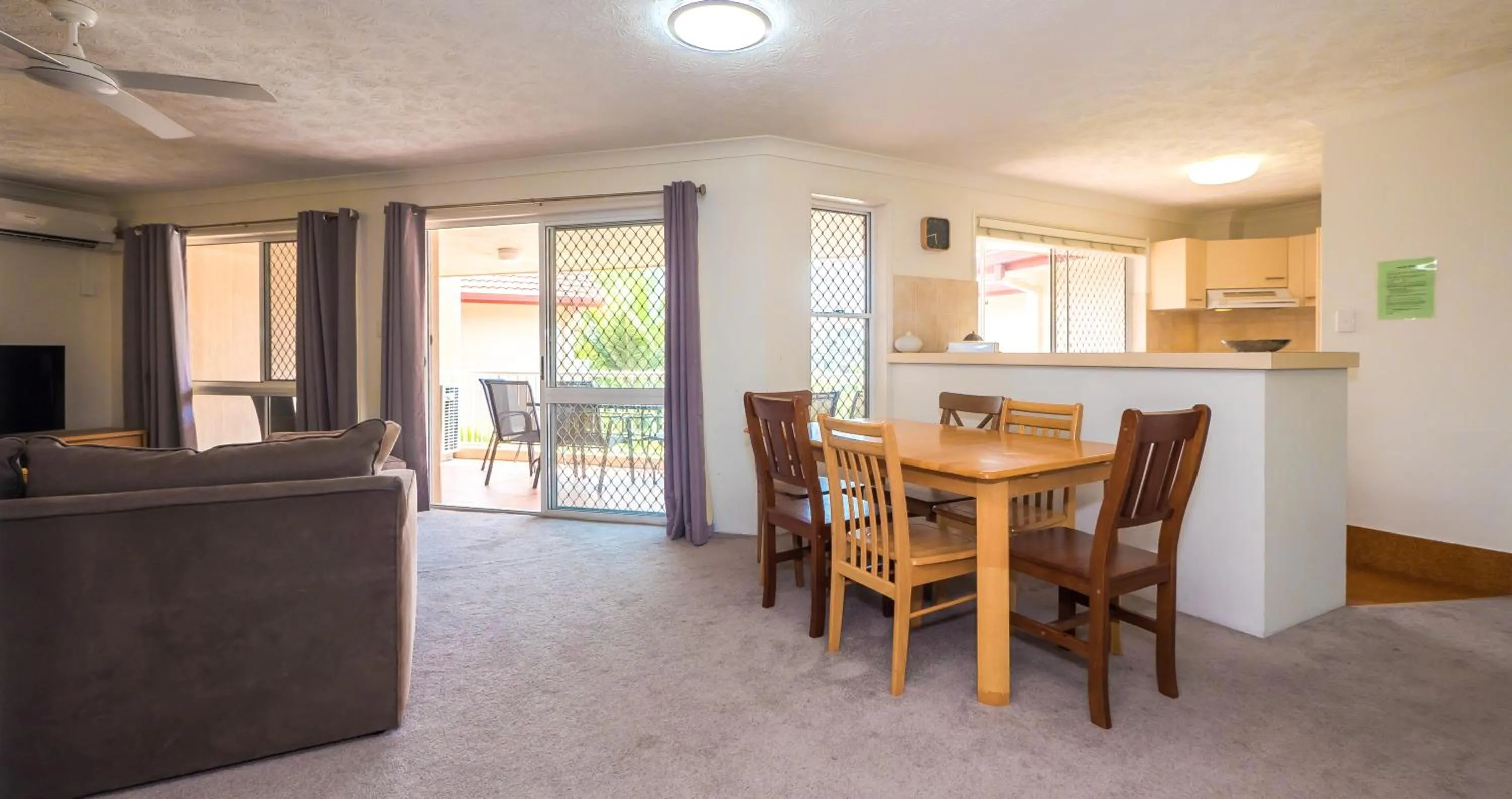 Living room in Jubilee Views Holiday Apartments